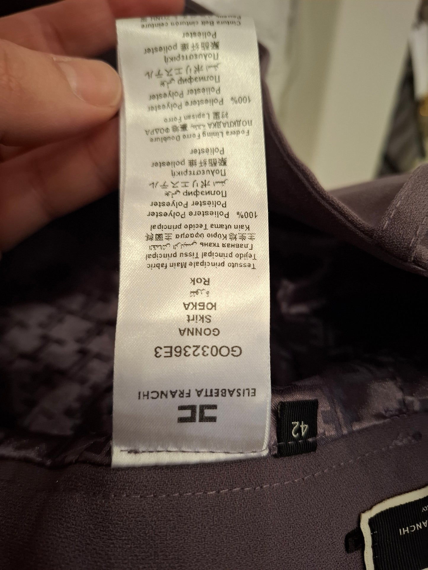 Gonna Elisabetta Franchi tg 42