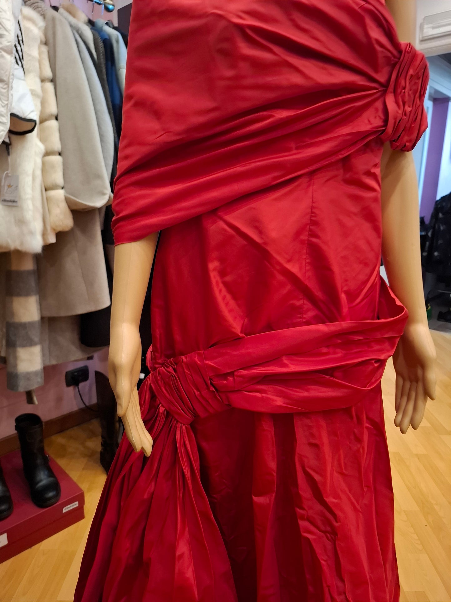 Abito Valentino Garvani sfilata anni 2000 tg 12