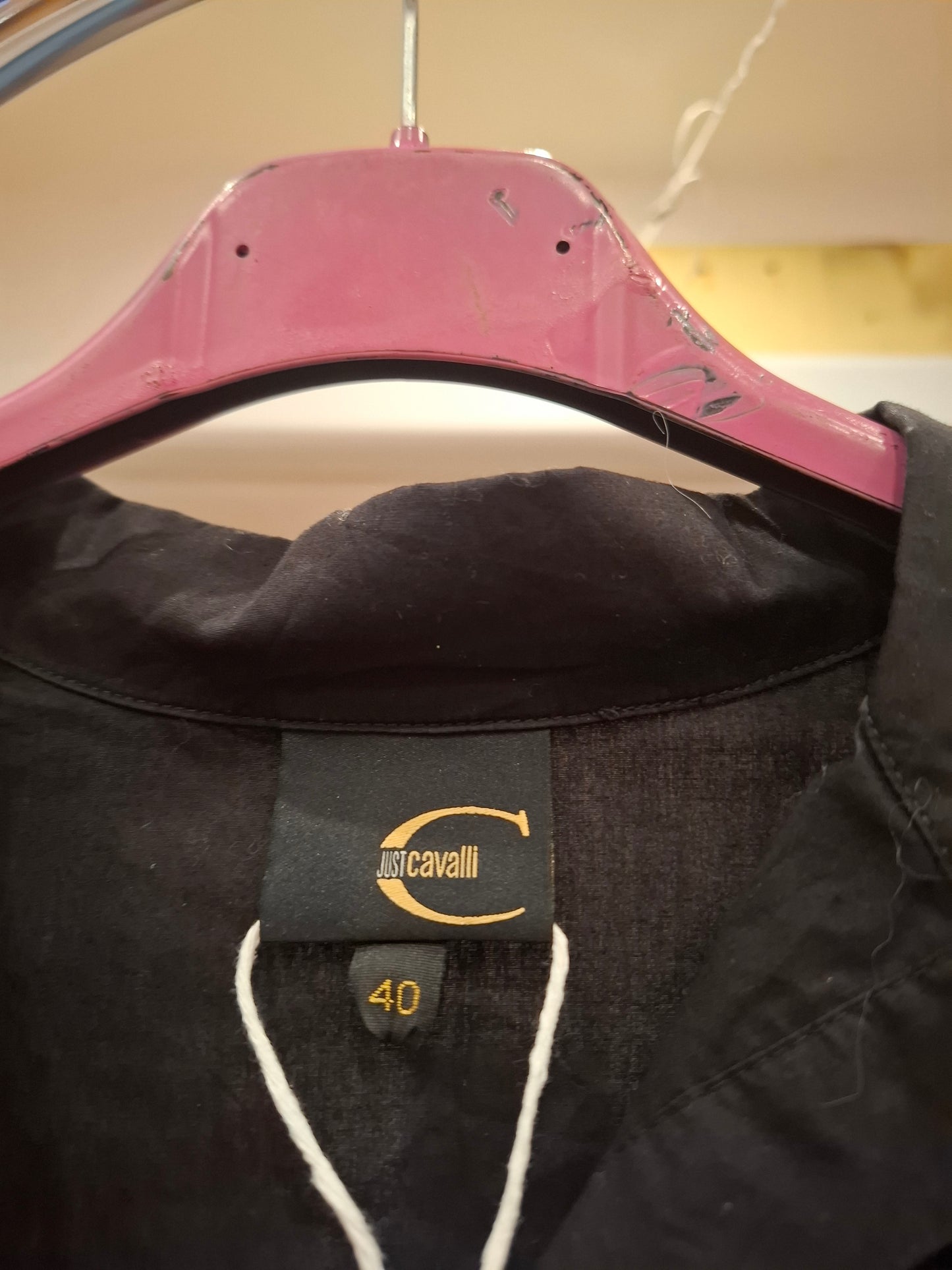 Camicia Cavalli nera tg 40