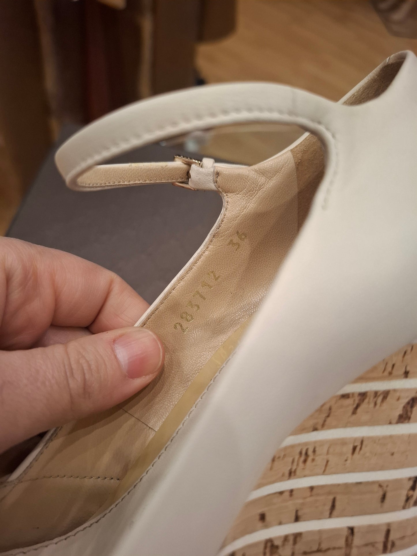 Zeppa Gucci sughero n*36