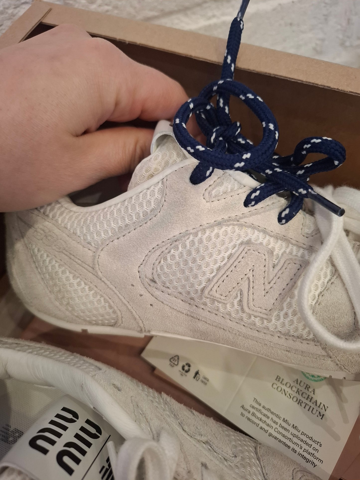 Sneakers limited ed. Miu Miu/NB tg 40.5