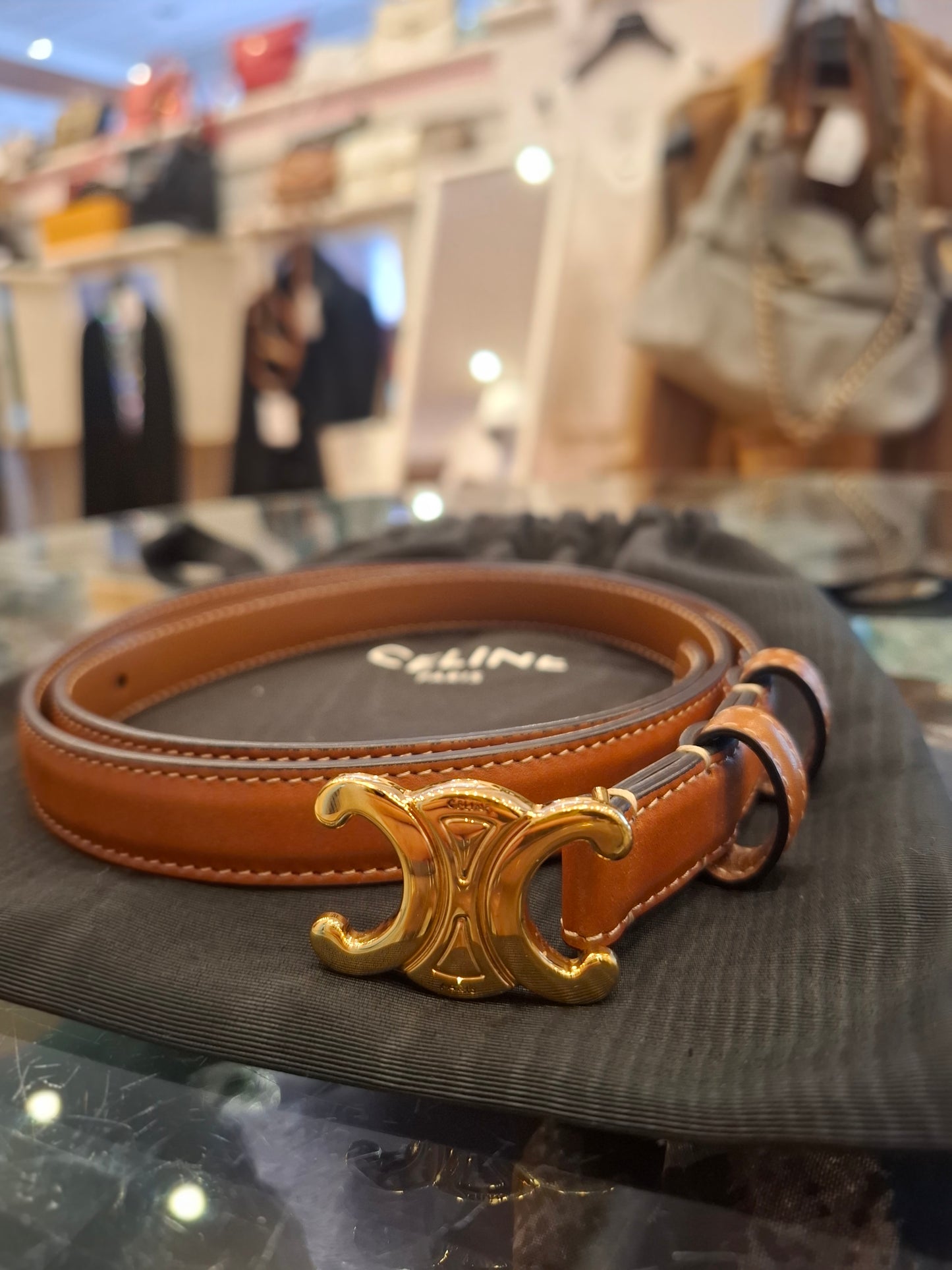 Cintura Celine Triomphe mis 80