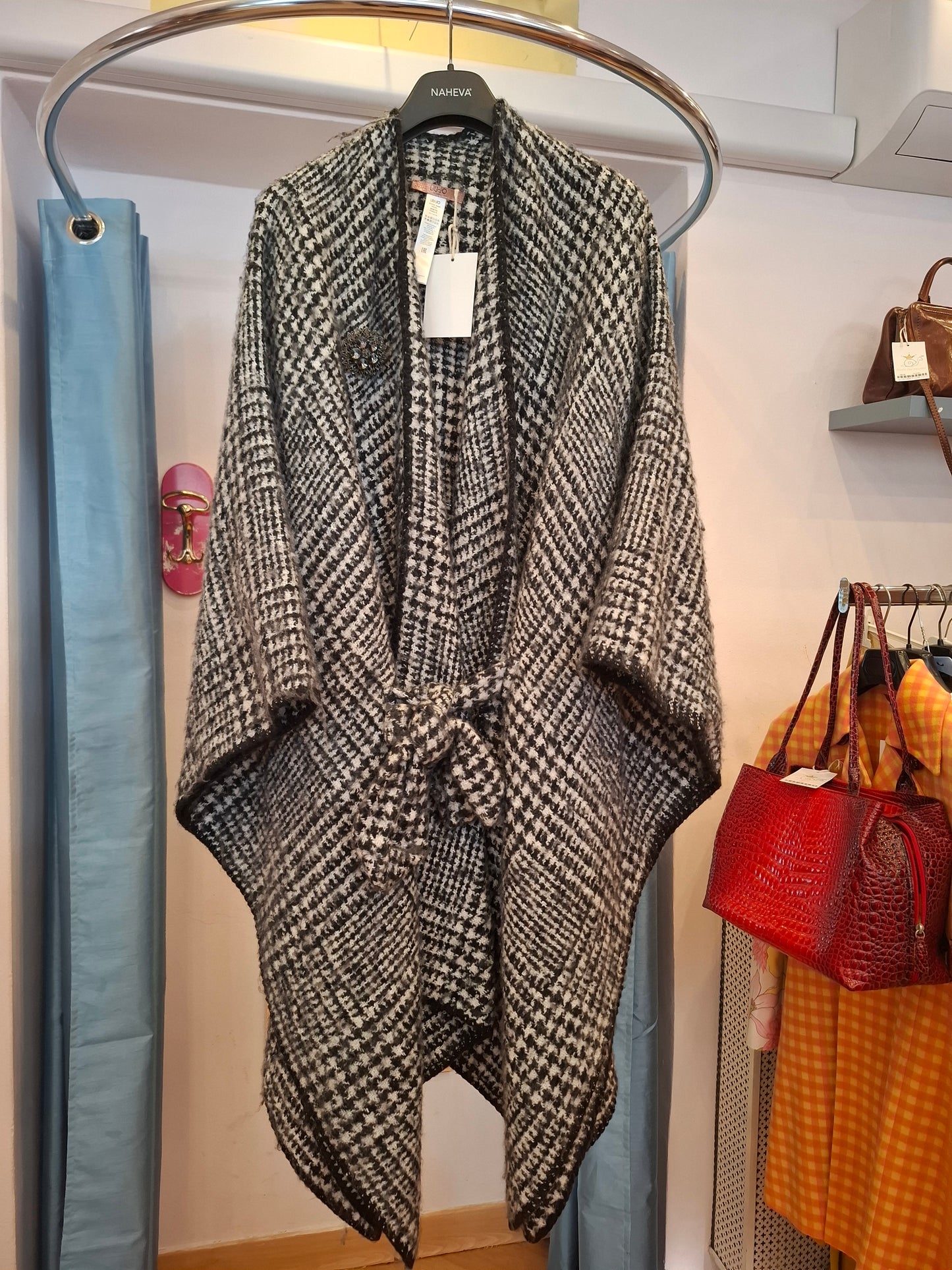 Mantella Liu Jo bianca nera tg U