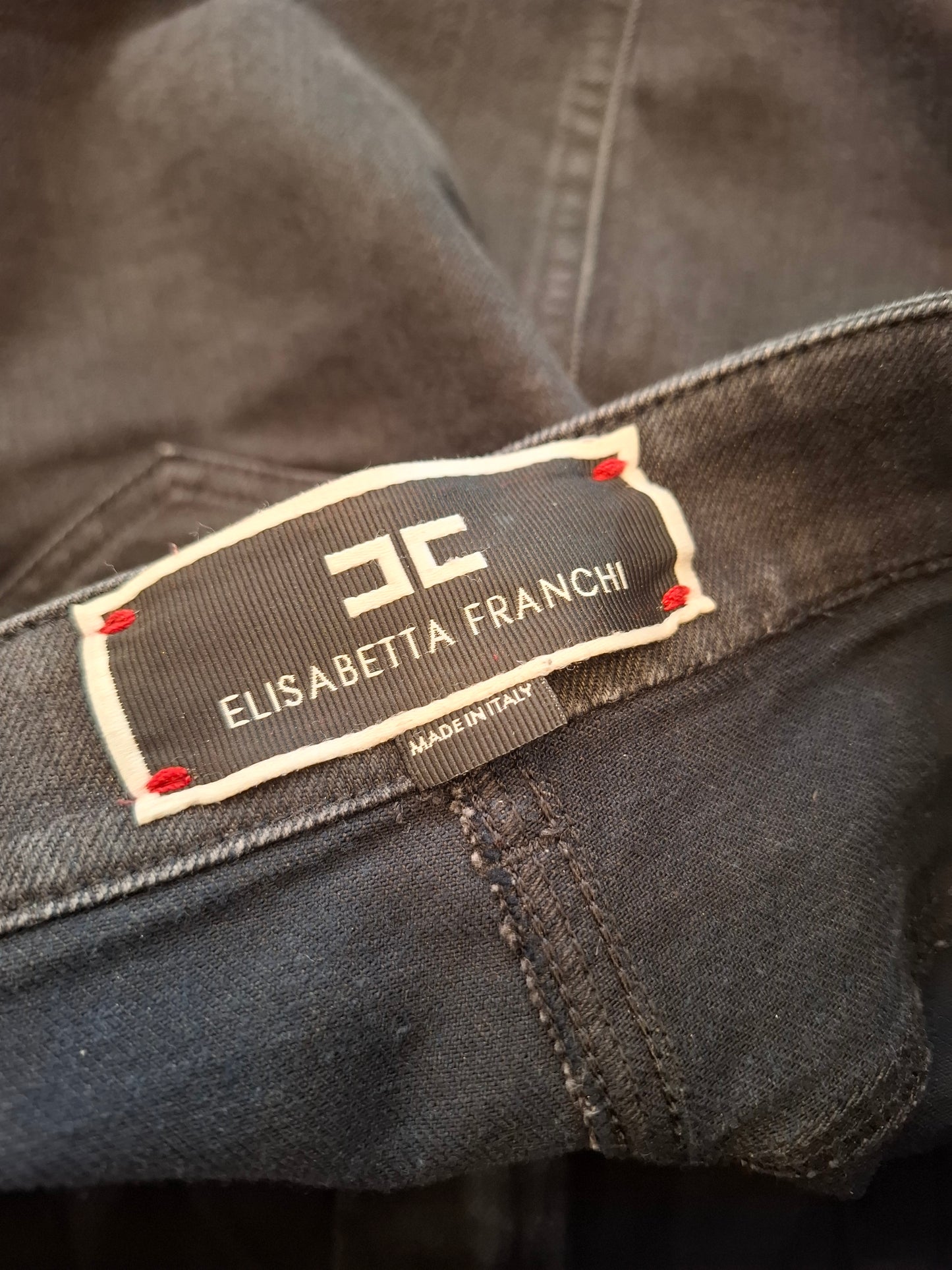Gonna Elisabetta Franchi denim tg