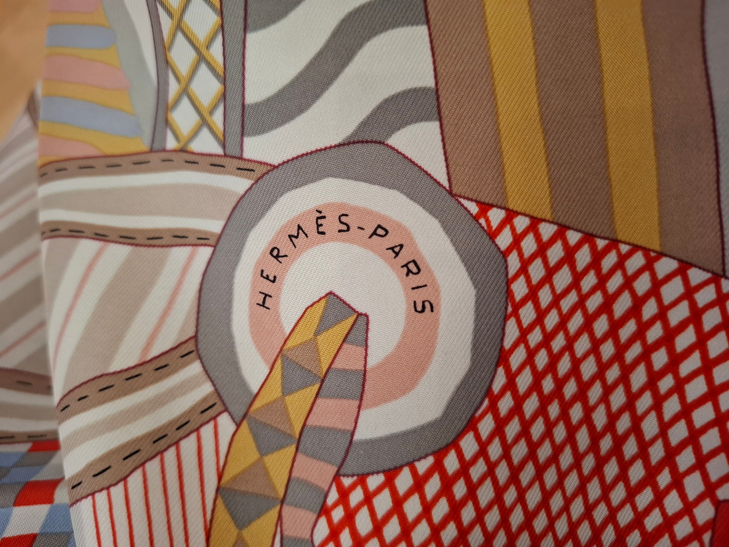 Foulard Hermes 'Jan Bjtlik'