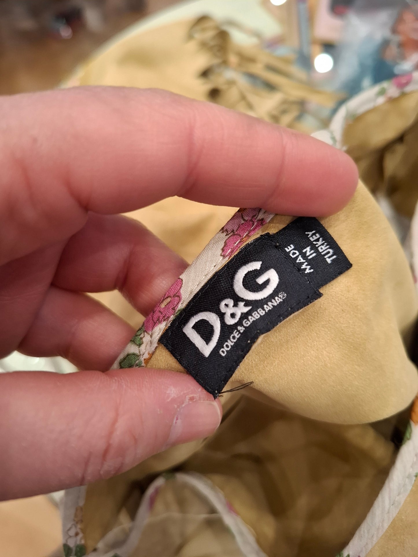 Gonna Dolce&Gabbana pelle tg42