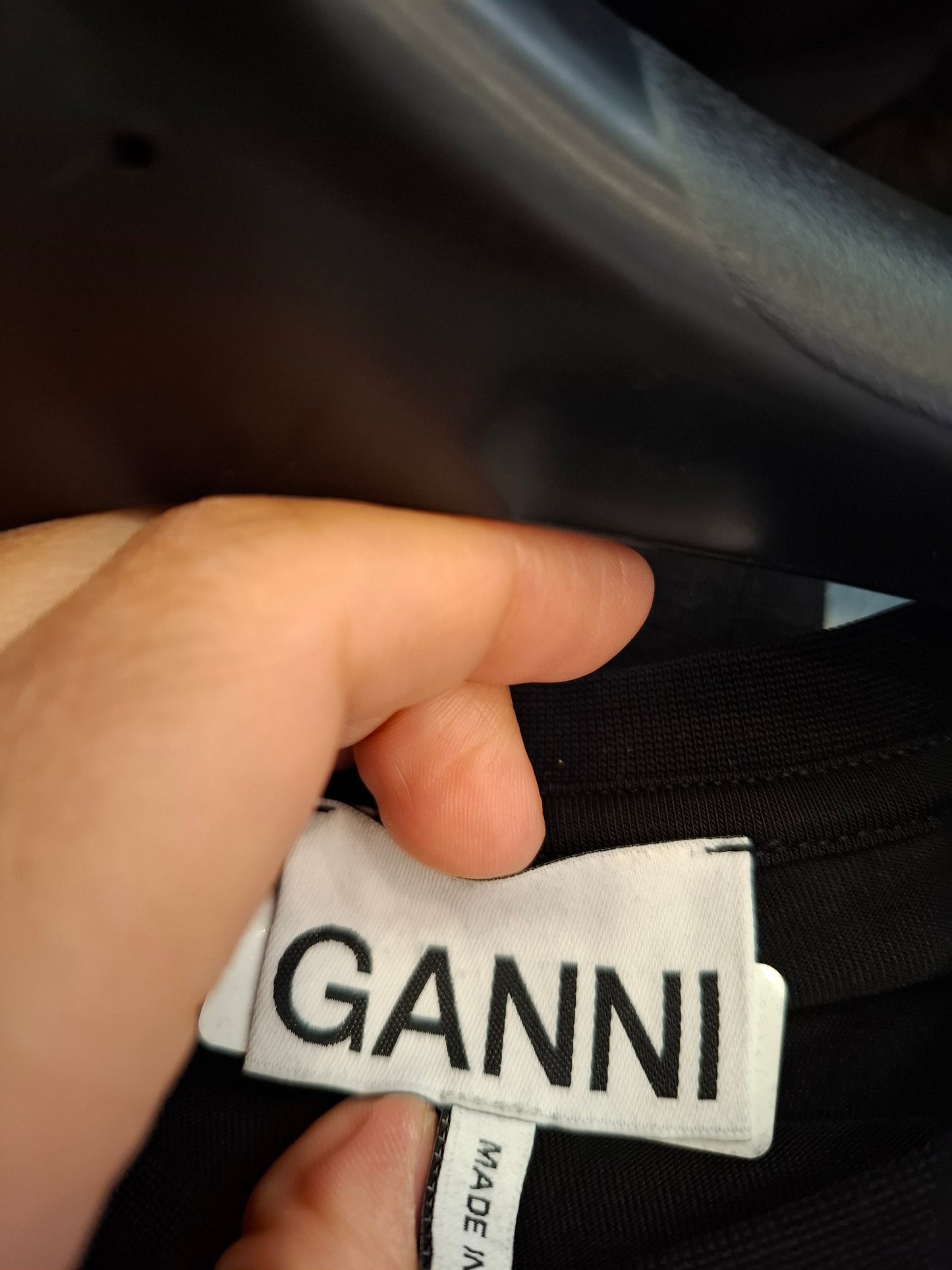 Abito Ganni nero tg M