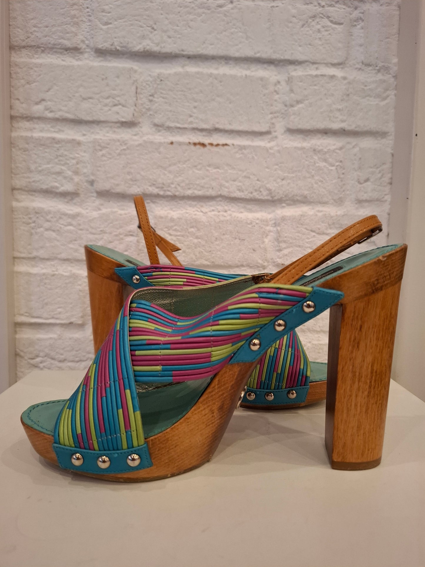 Tacchi Dolce&Gabbana colorati n*38