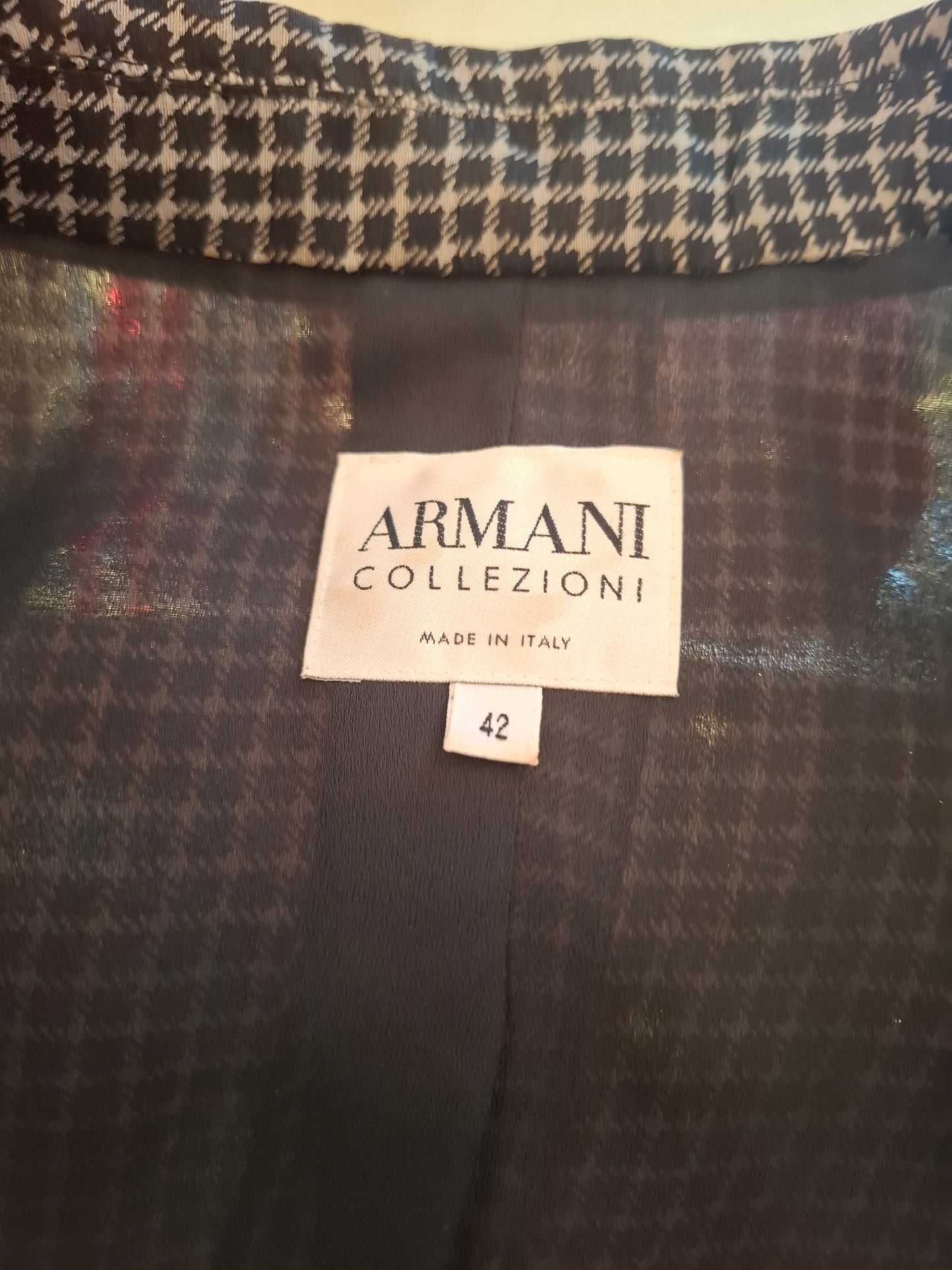 Giacca Armani Collezioni pura seta tg 42