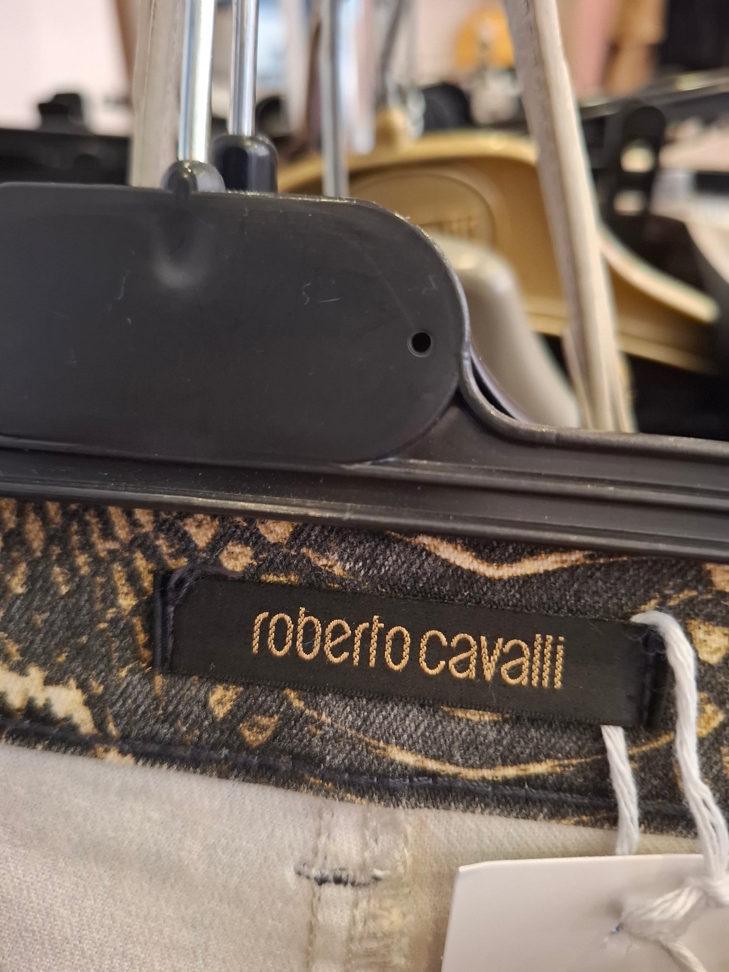 Pantalone Roberto Cavalli serpentato tg 38/40