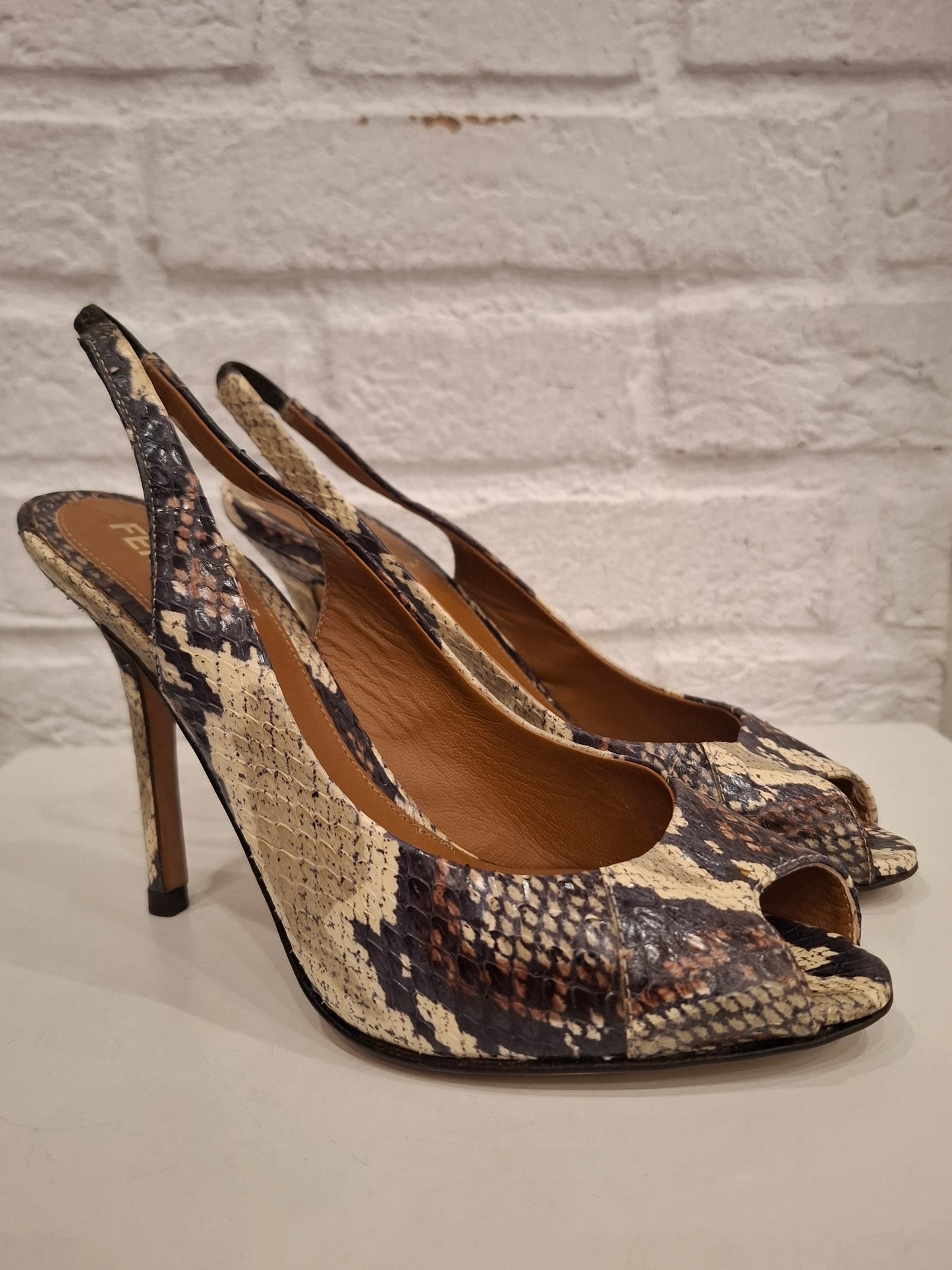 Tacco Fendi pitone n*35