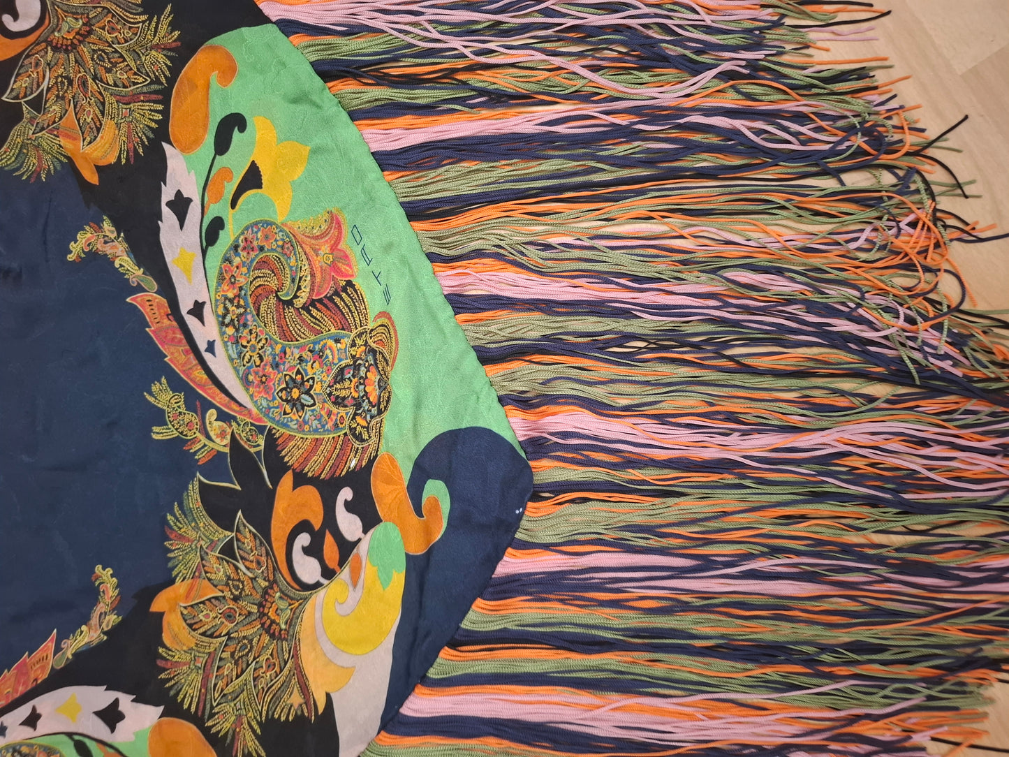 Foulard frange Etro