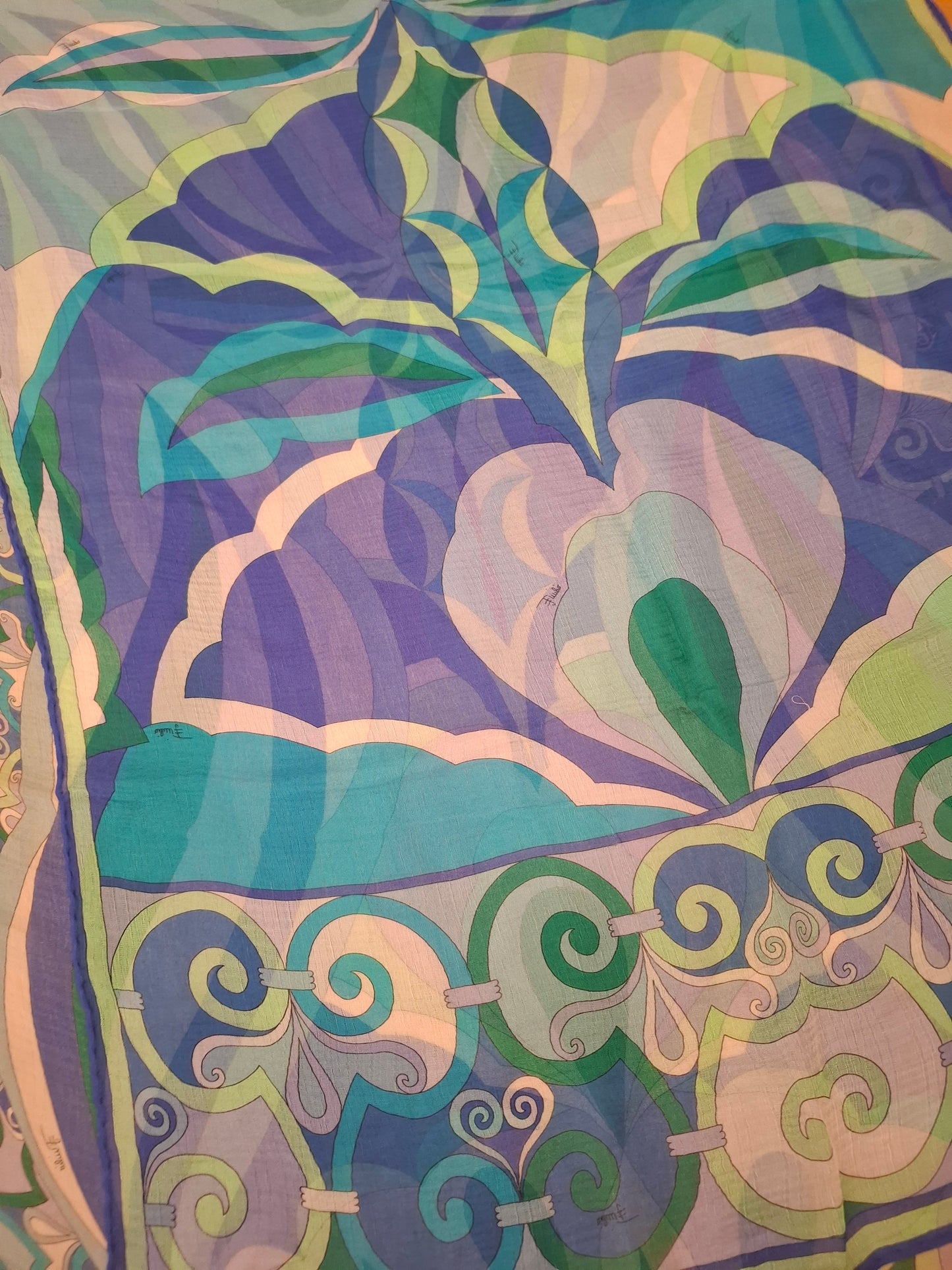 Foulard pura seta Pucci