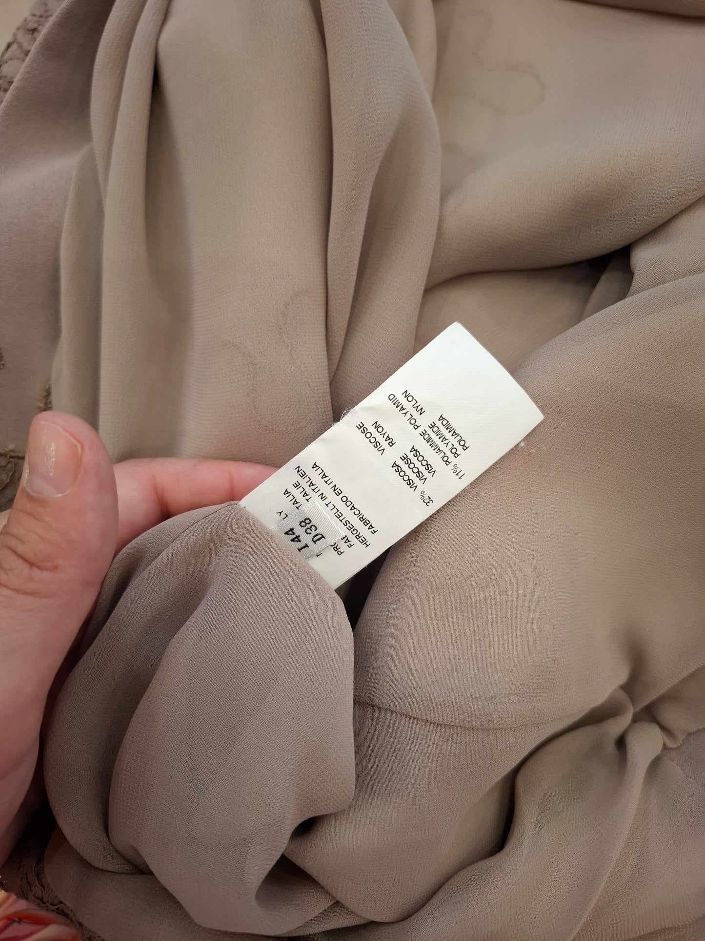 Abito Blumarine pizzo tg 44 ridotta