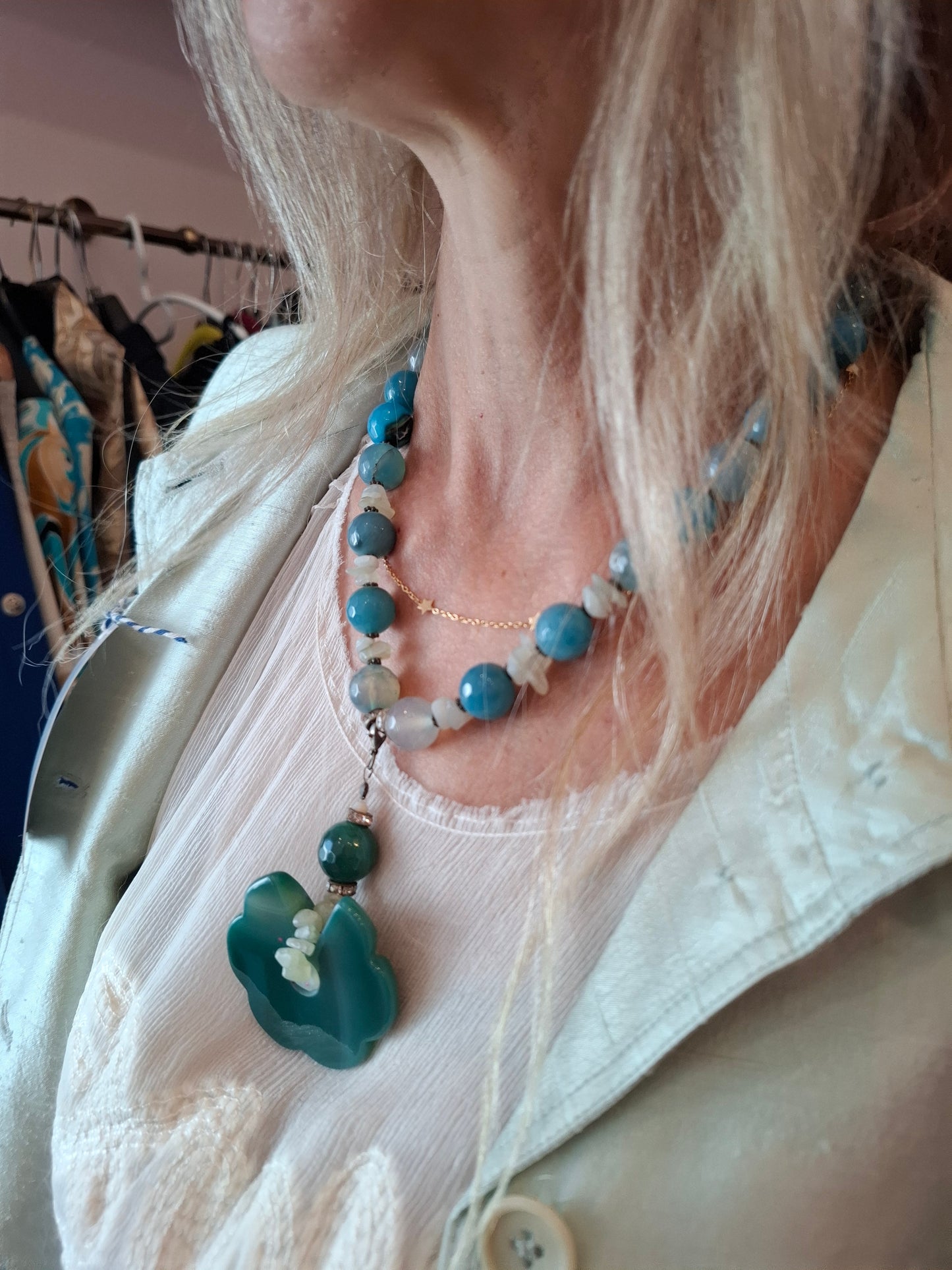 Collana pietre
