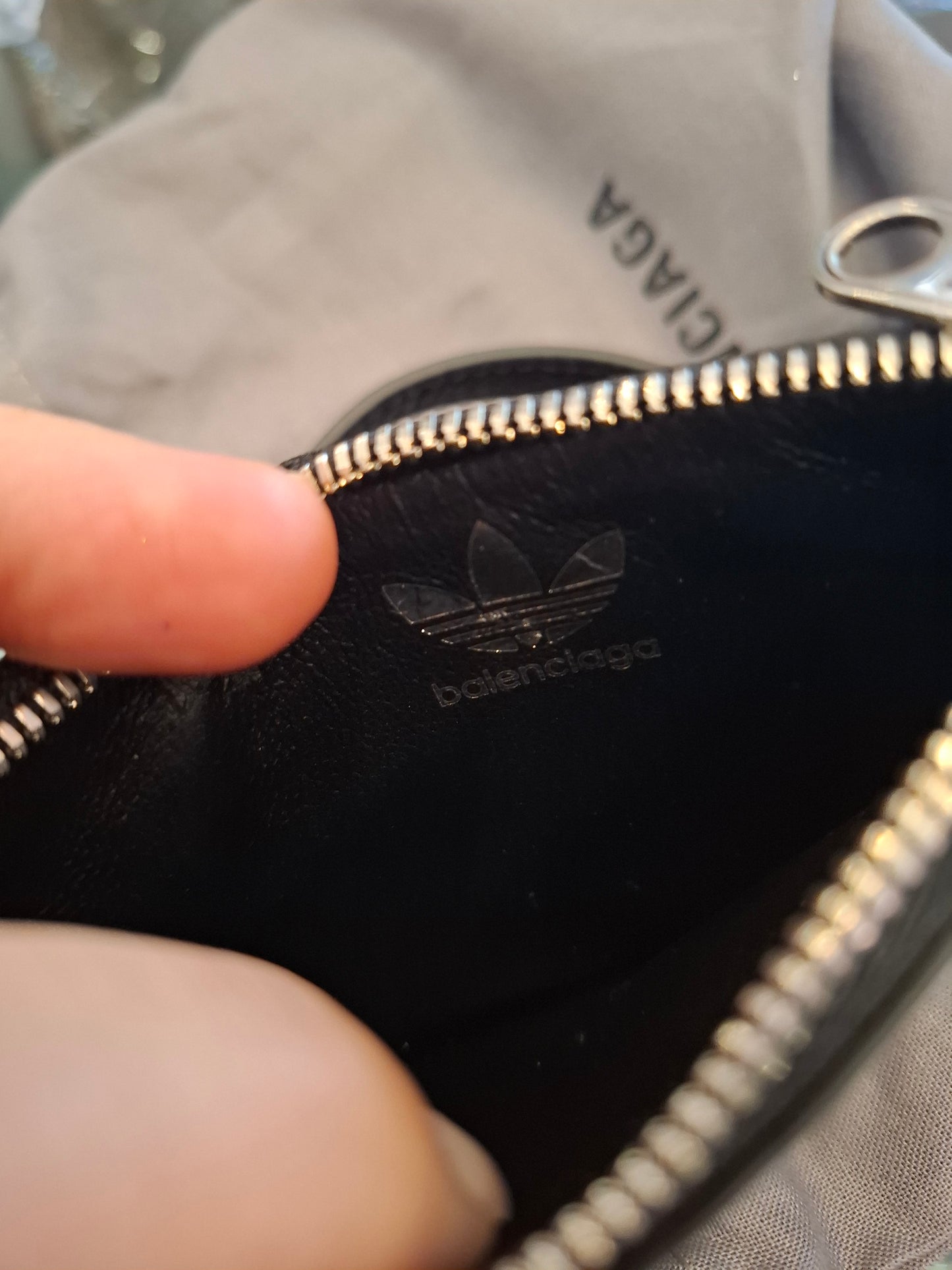 Porta tessere Balenciaga Adidas