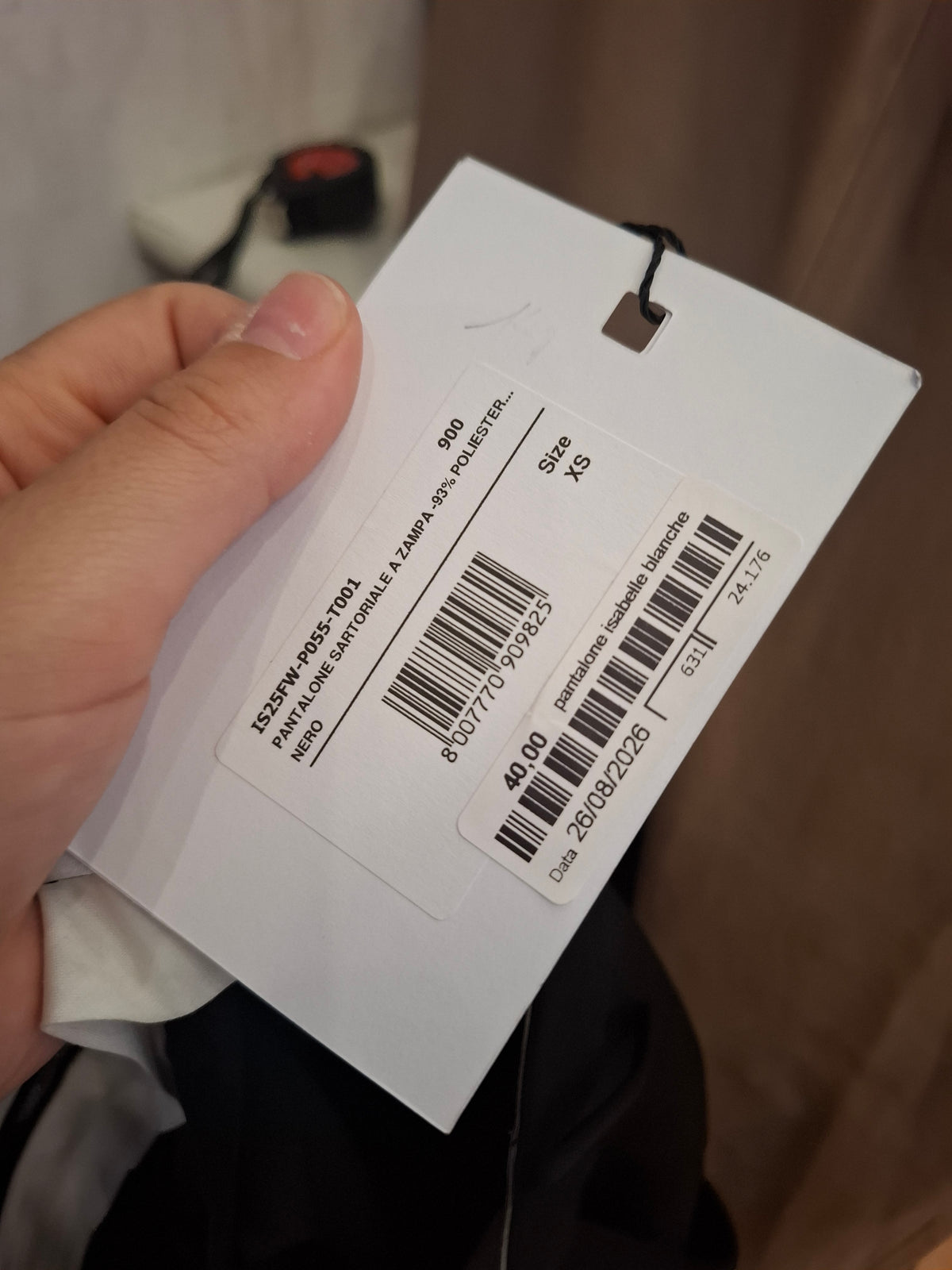 Pantalone Isabelle Blanche tg xs nuovo
