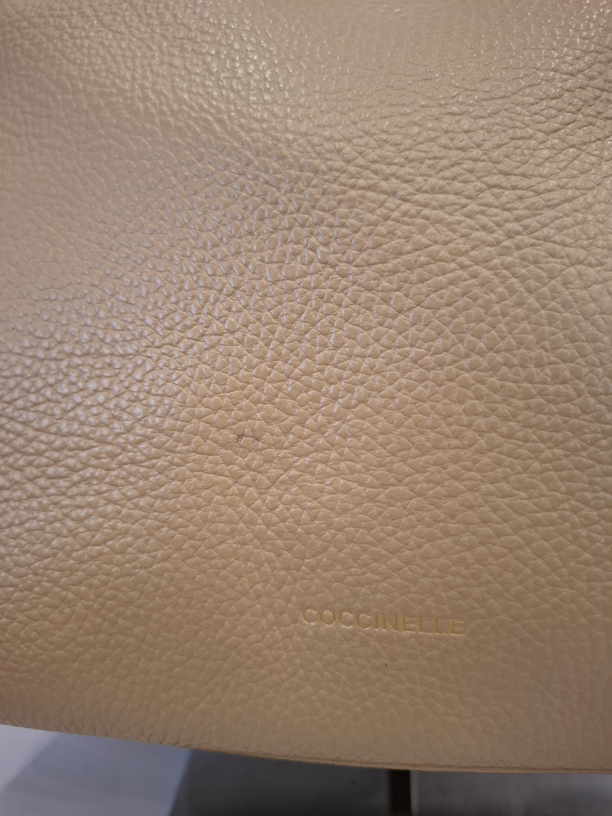 Borsa Coccinelle panna