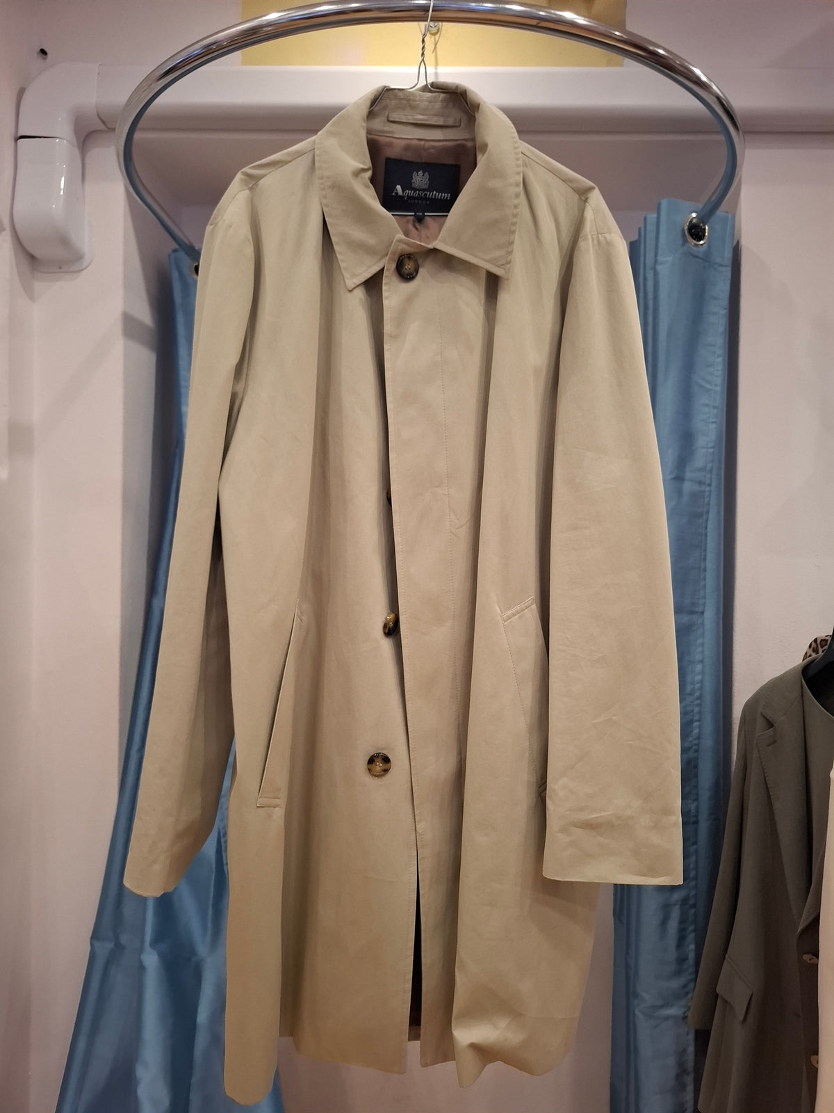 Trench Aquascutum tg 44 r abbondante