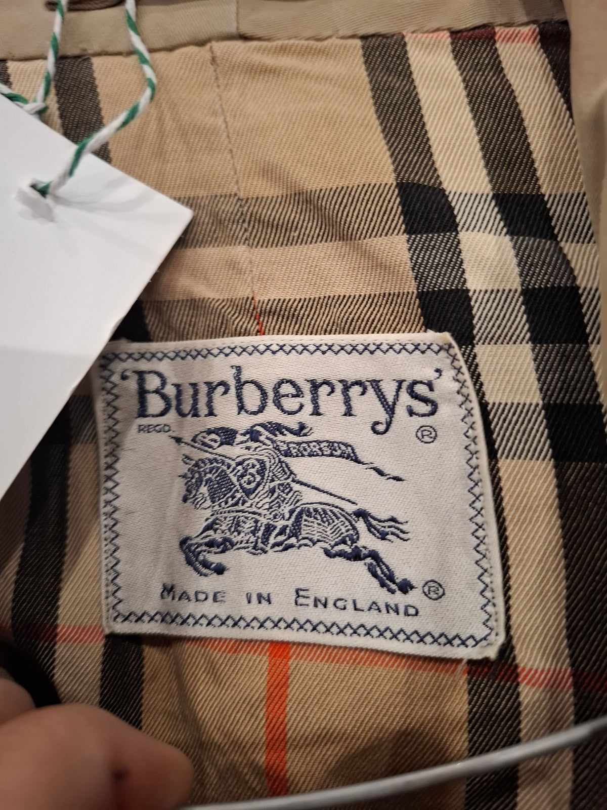 Trench Burberrys vintage tg U