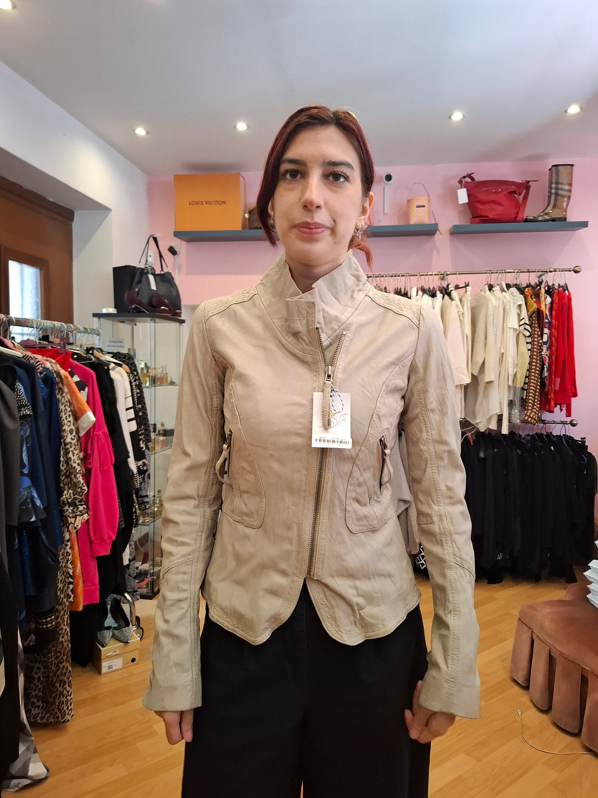 Giacca Marras tg 42 in pelle