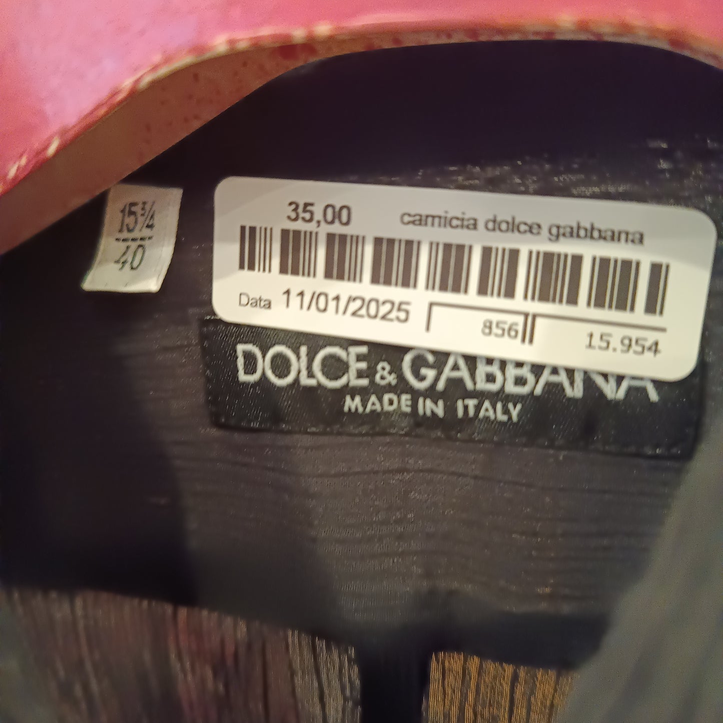 Camicia dolce e gabbana tg M