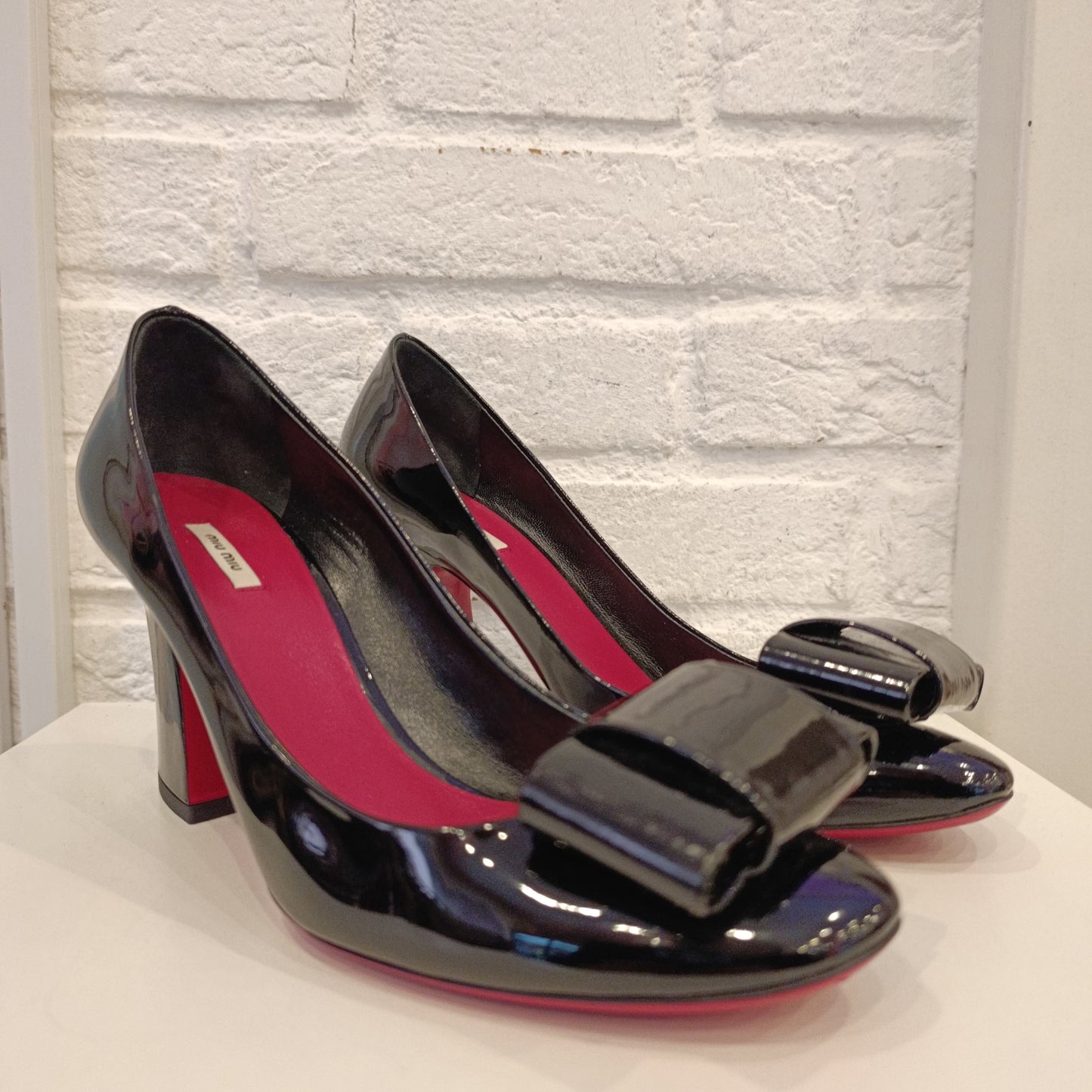 Tacchi Miu Miu neri n*38