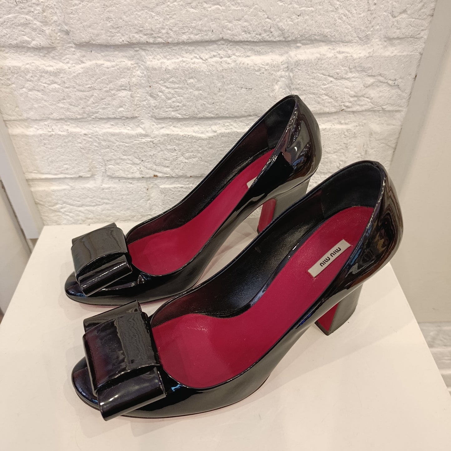 Tacchi Miu Miu neri n*38