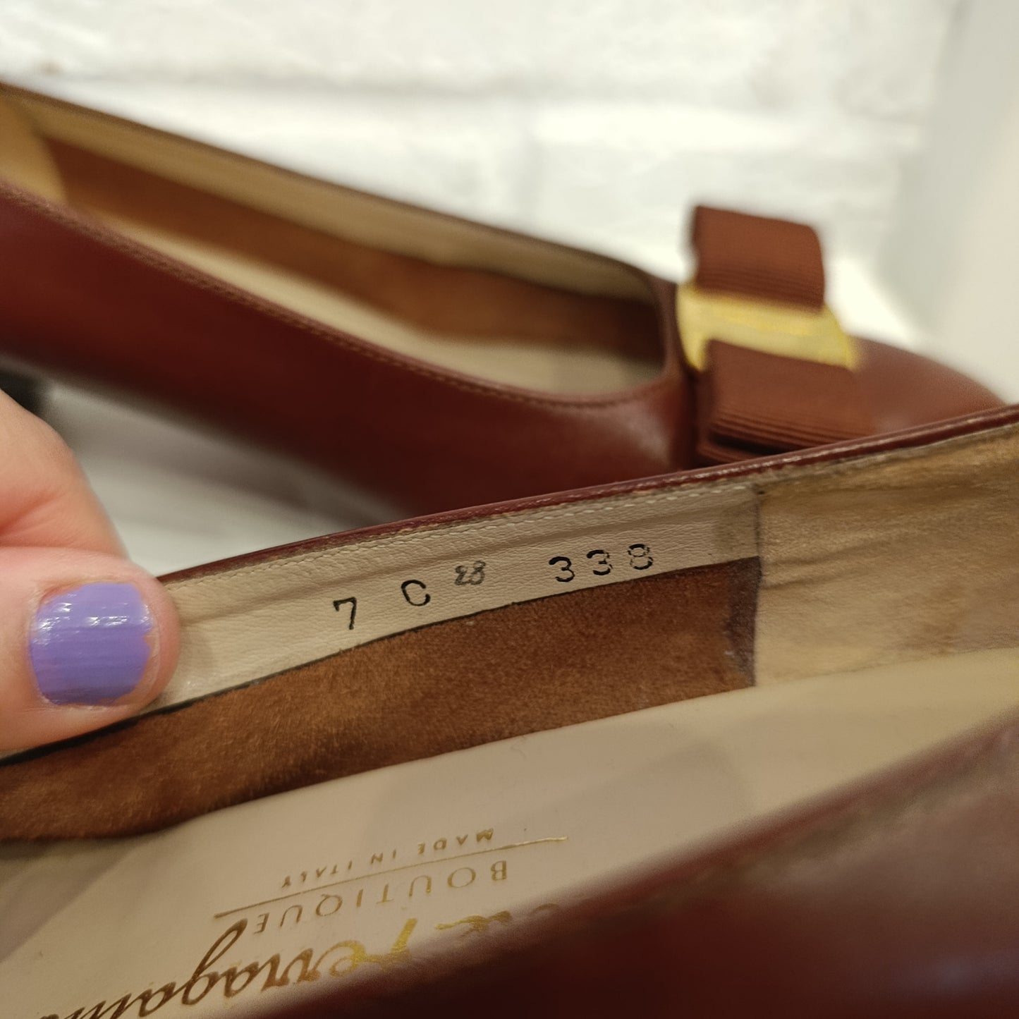 Scarpe Salvatore Ferragamo n*7C