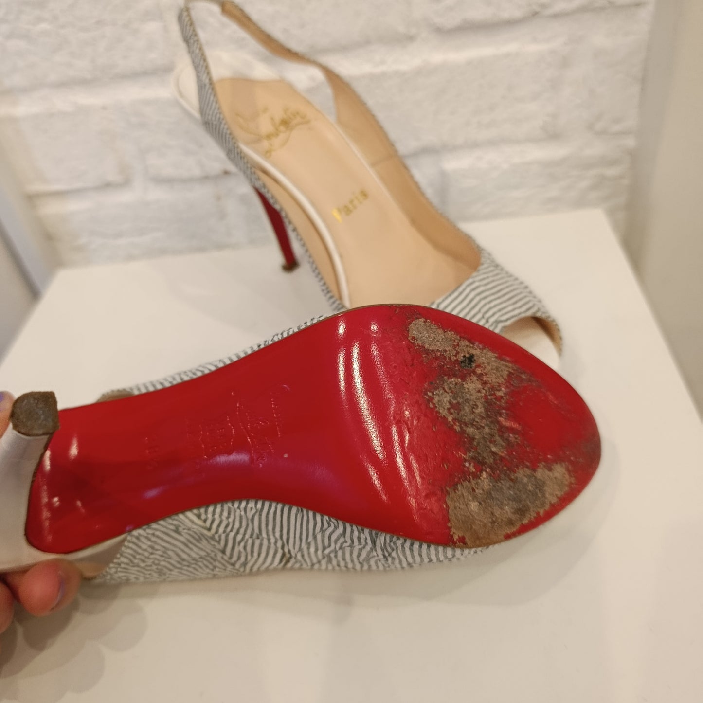 Tacchi Louboutin n*38.5