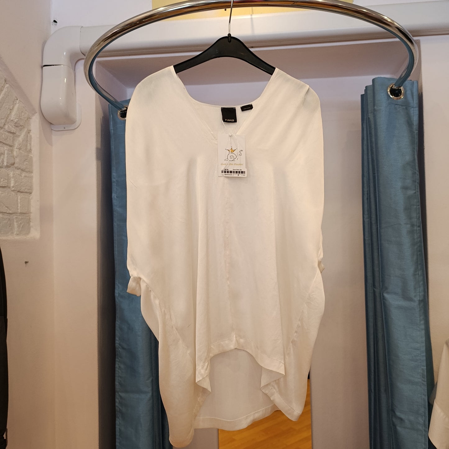 Blusa pura seta Pinko tg 44