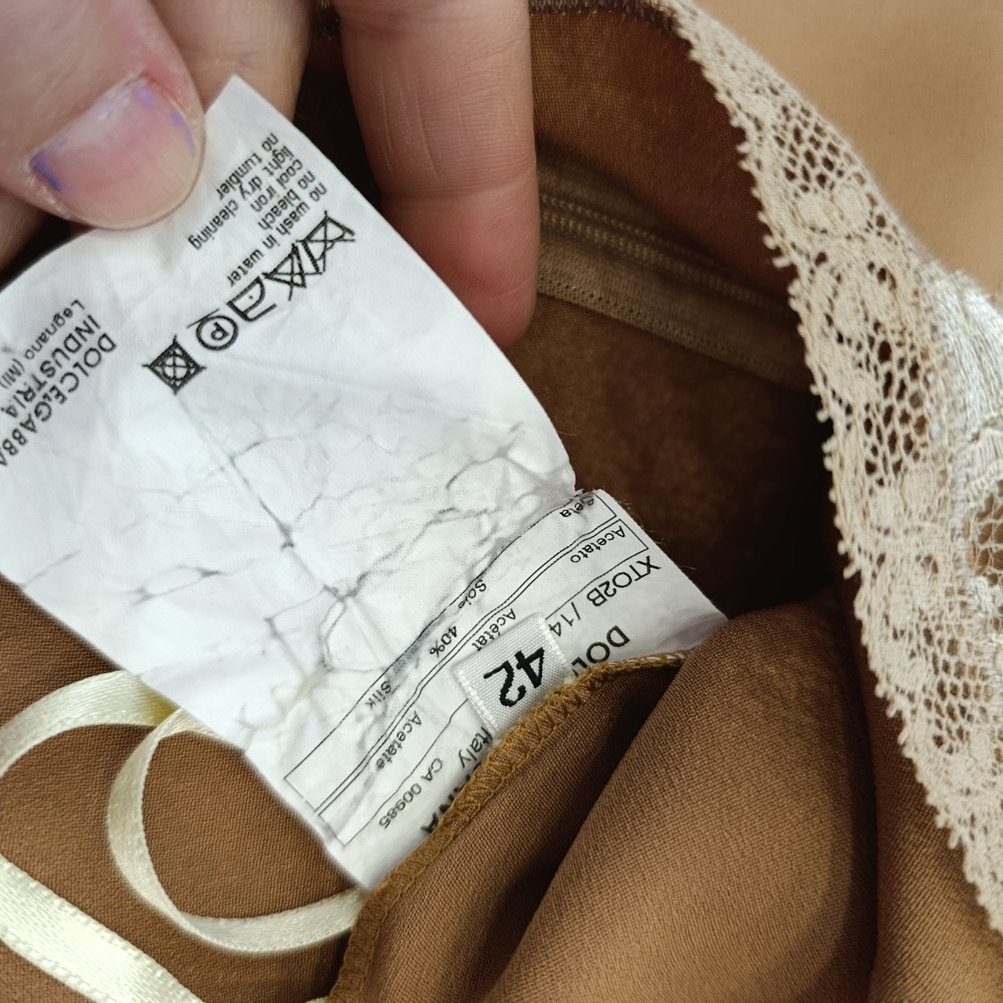 Top Dolce&Gabbana pura seta tg 42