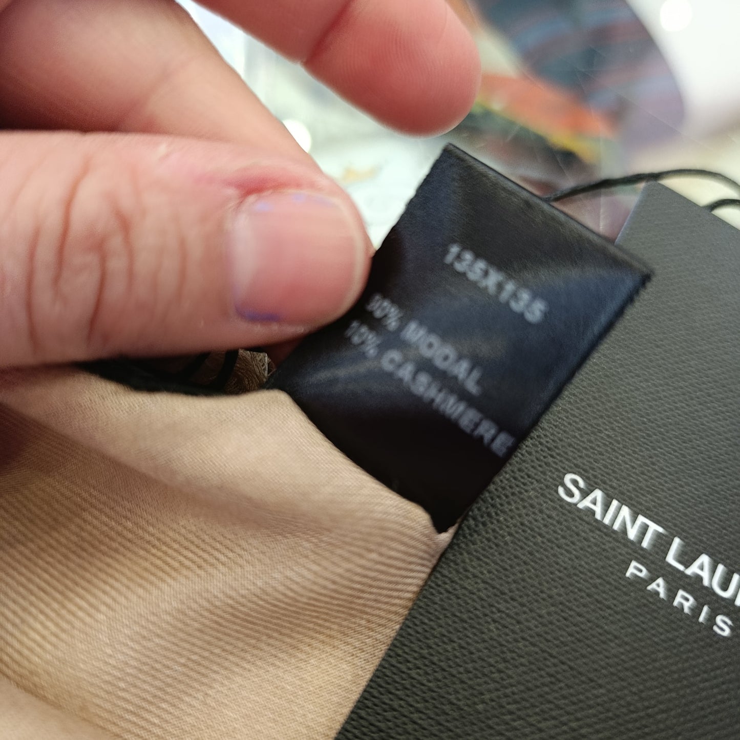 Foulard Saint Laurent nuovo