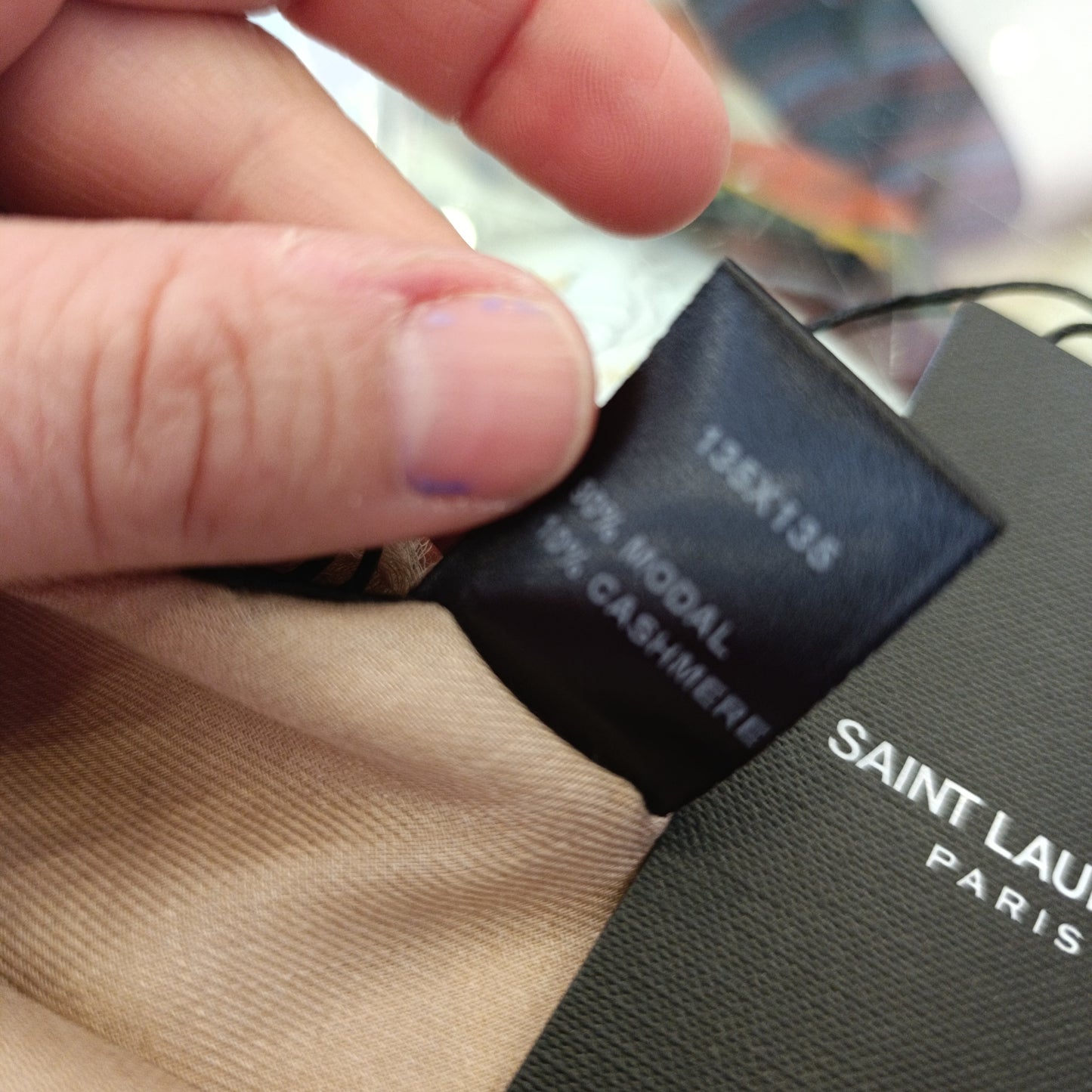 Foulard Saint Laurent nuovo