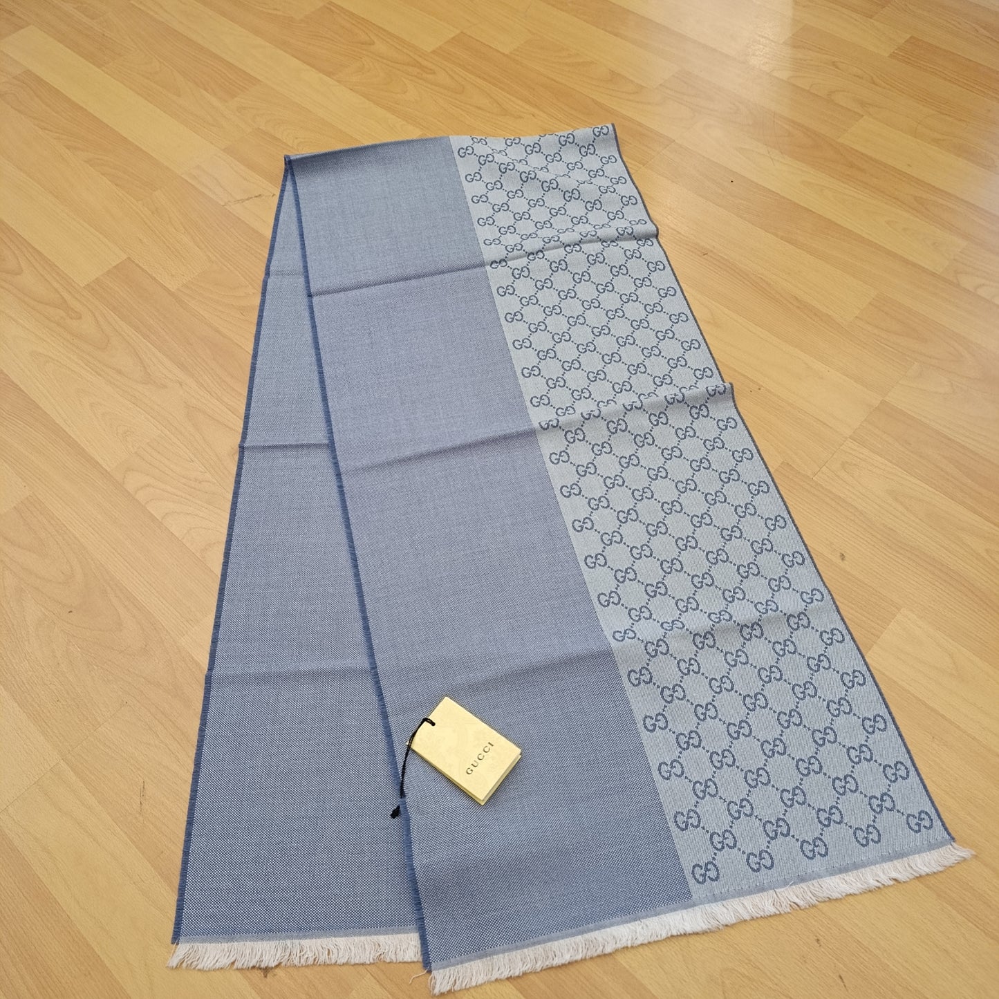 Sciarpa Gucci turchese