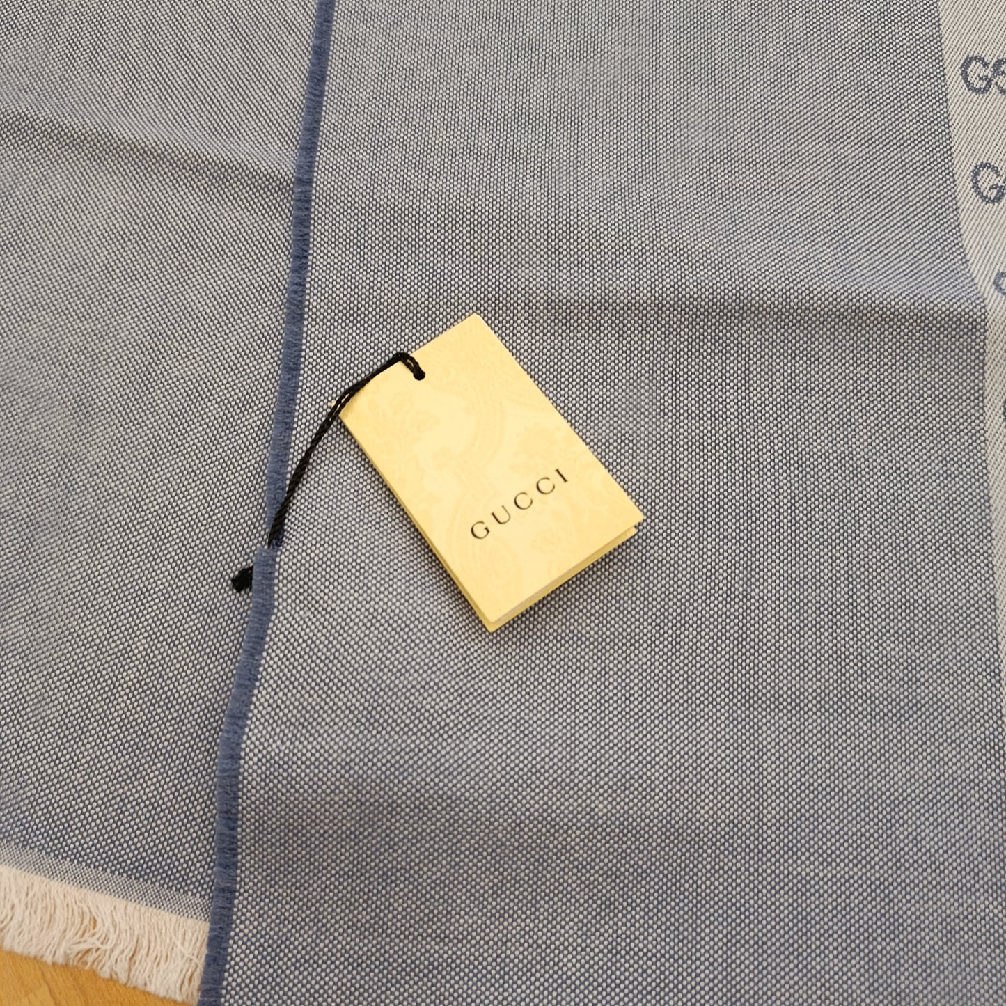 Sciarpa Gucci turchese