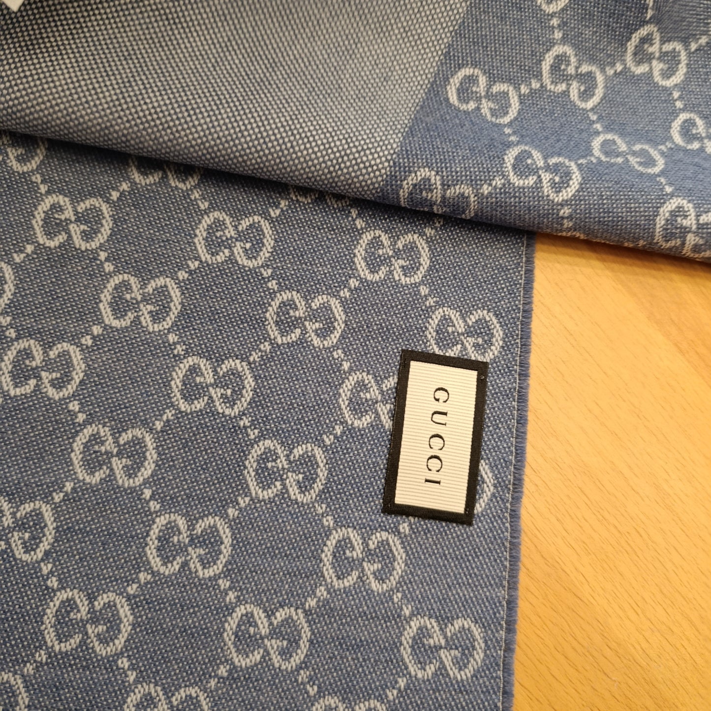 Sciarpa Gucci turchese