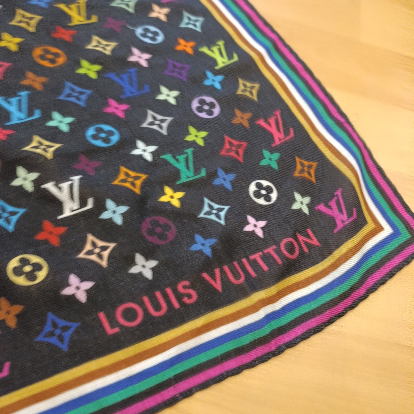 Scialle Louis Vuitton multicolore