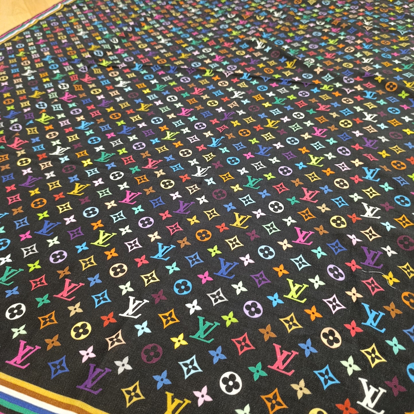 Scialle Louis Vuitton multicolore