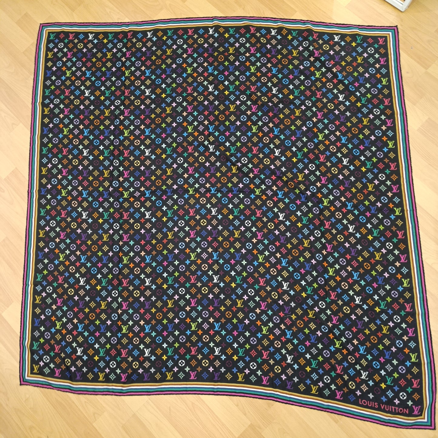 Scialle Louis Vuitton multicolore