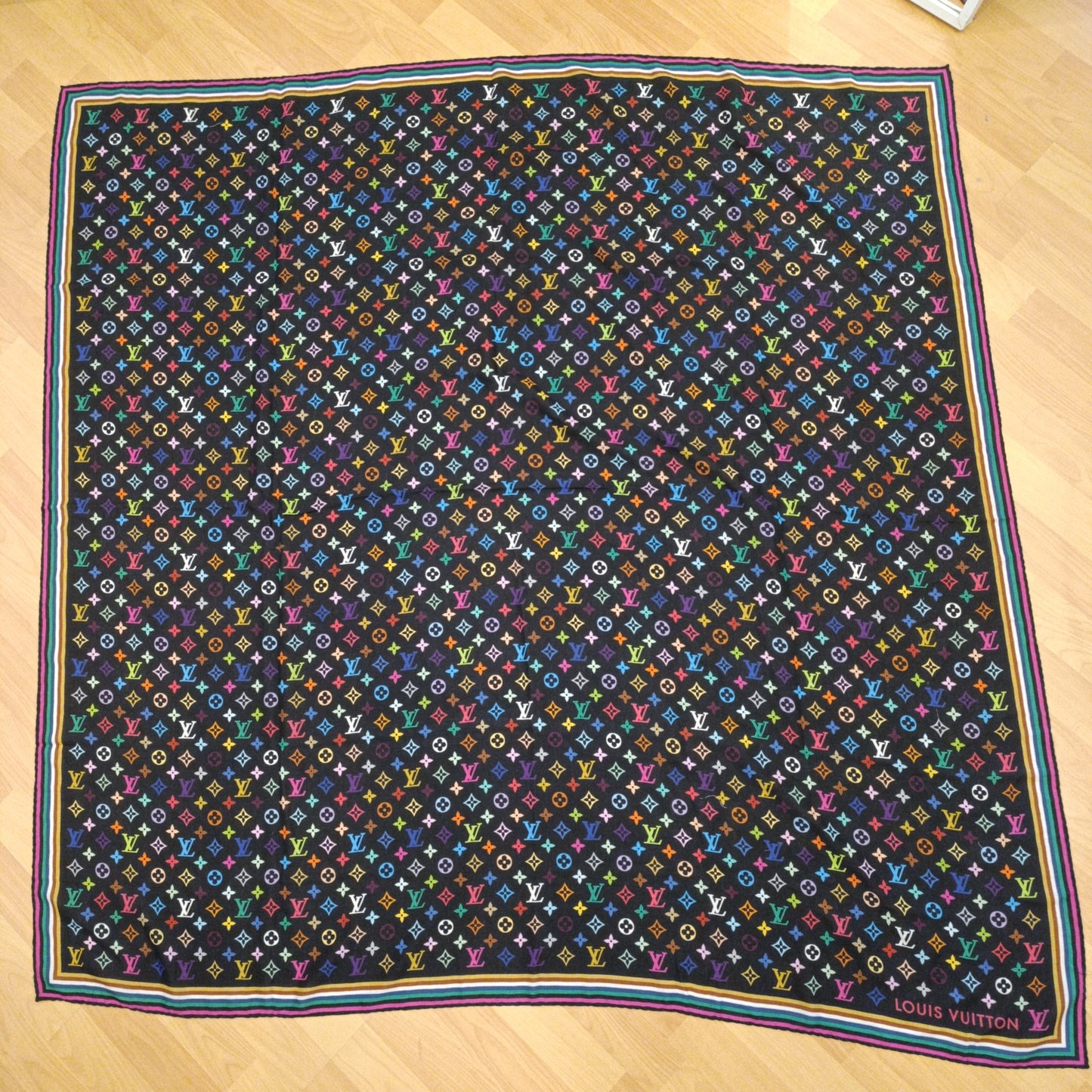 Scialle Louis Vuitton multicolore