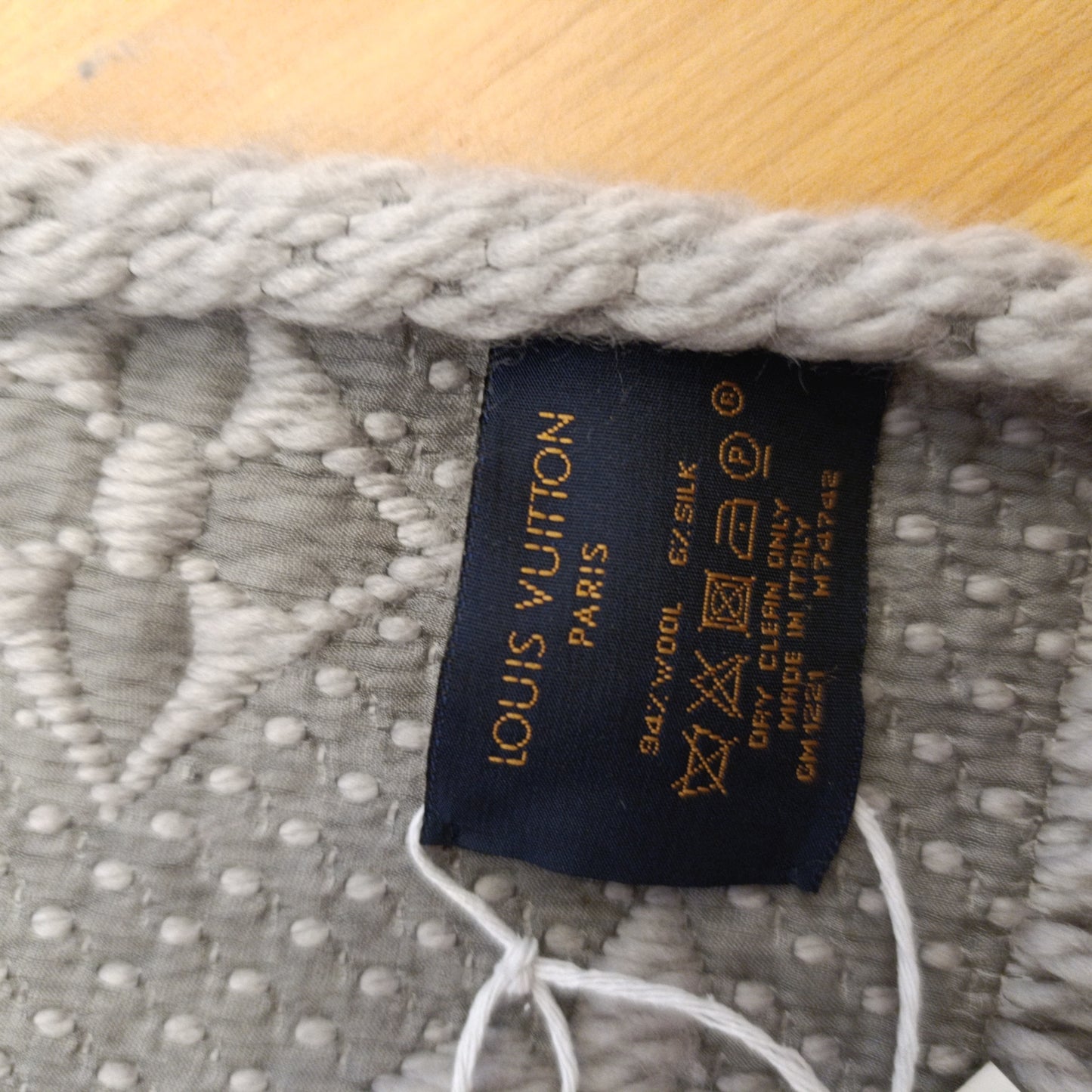 Sciarpa Louis Vuitton logomania