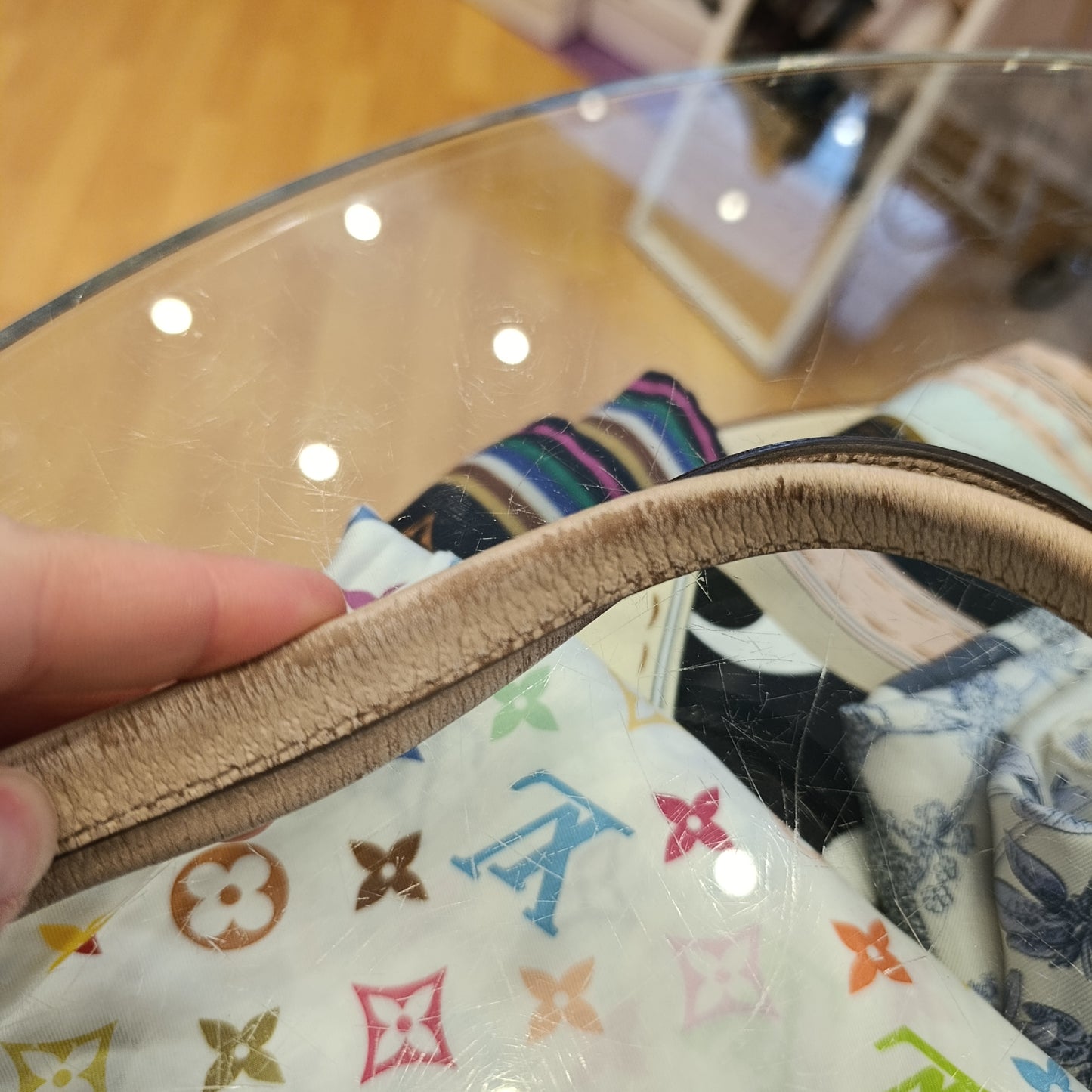 Borsa Gucci dettagli pelle bianca