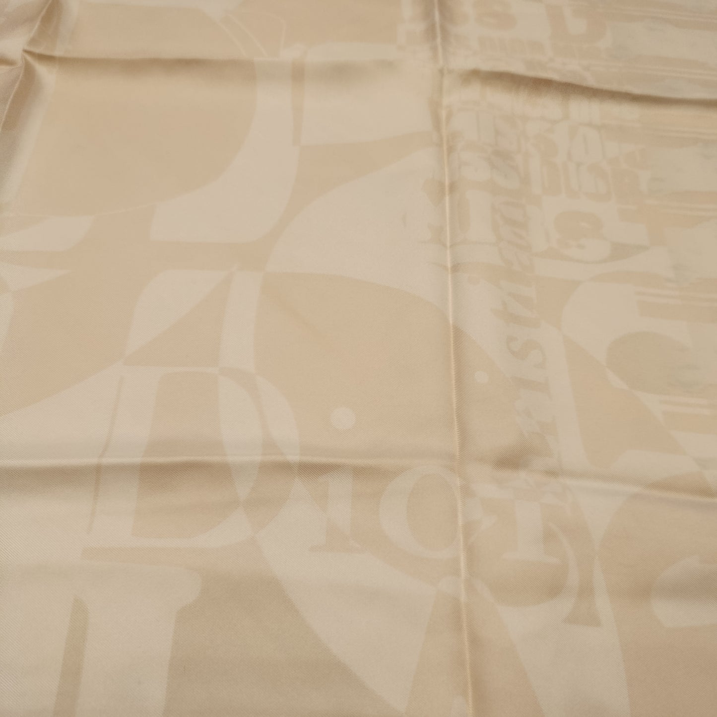 Foulard Dior rosa chiaro