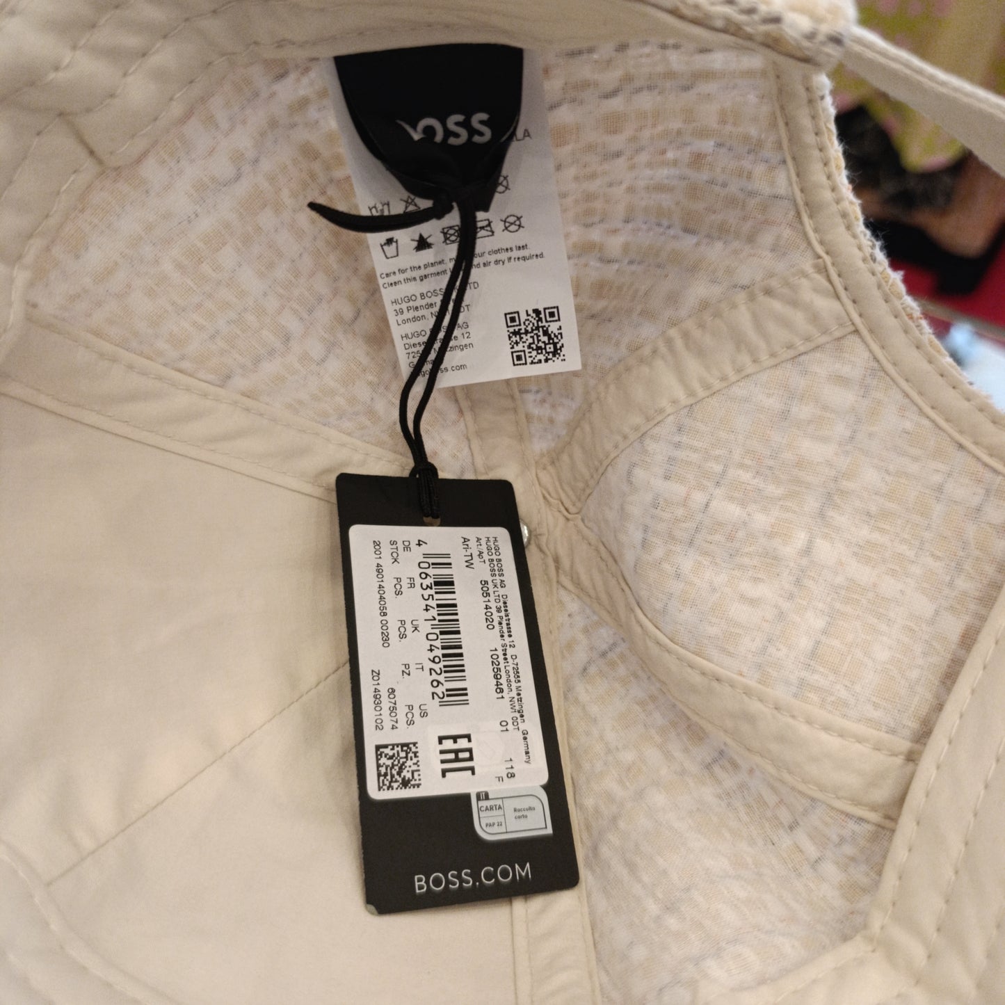 Cappello Hugo Boss nuovo tg M/L