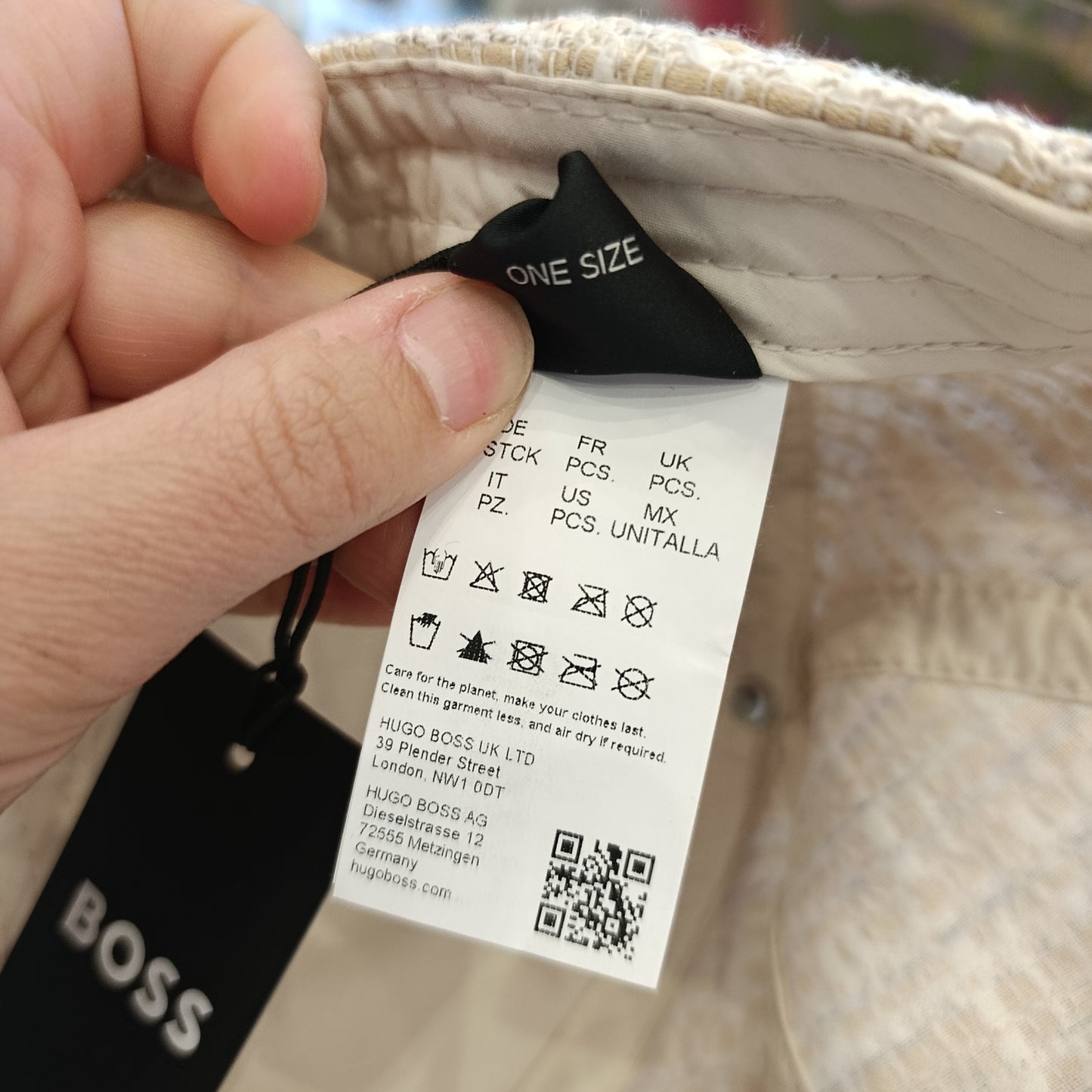 Cappello Hugo Boss nuovo tg M/L