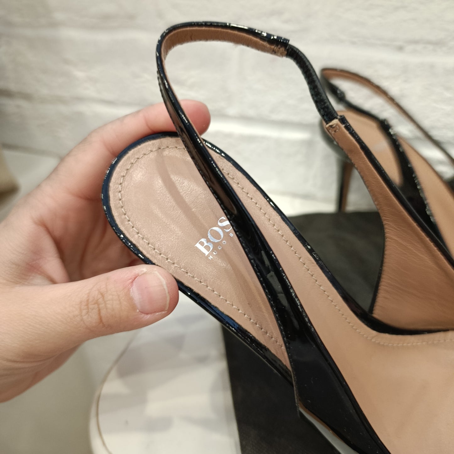 Tacco comodo Hugo Boss nuove n*37