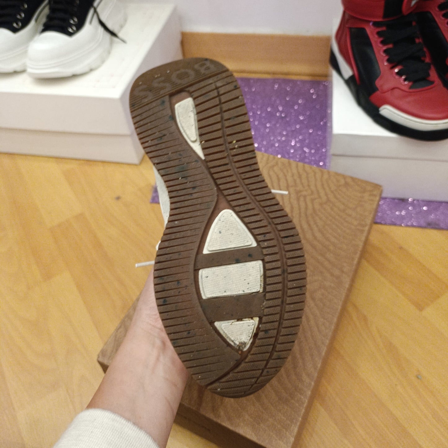 Sneakers basse Hugo Boss numero 37