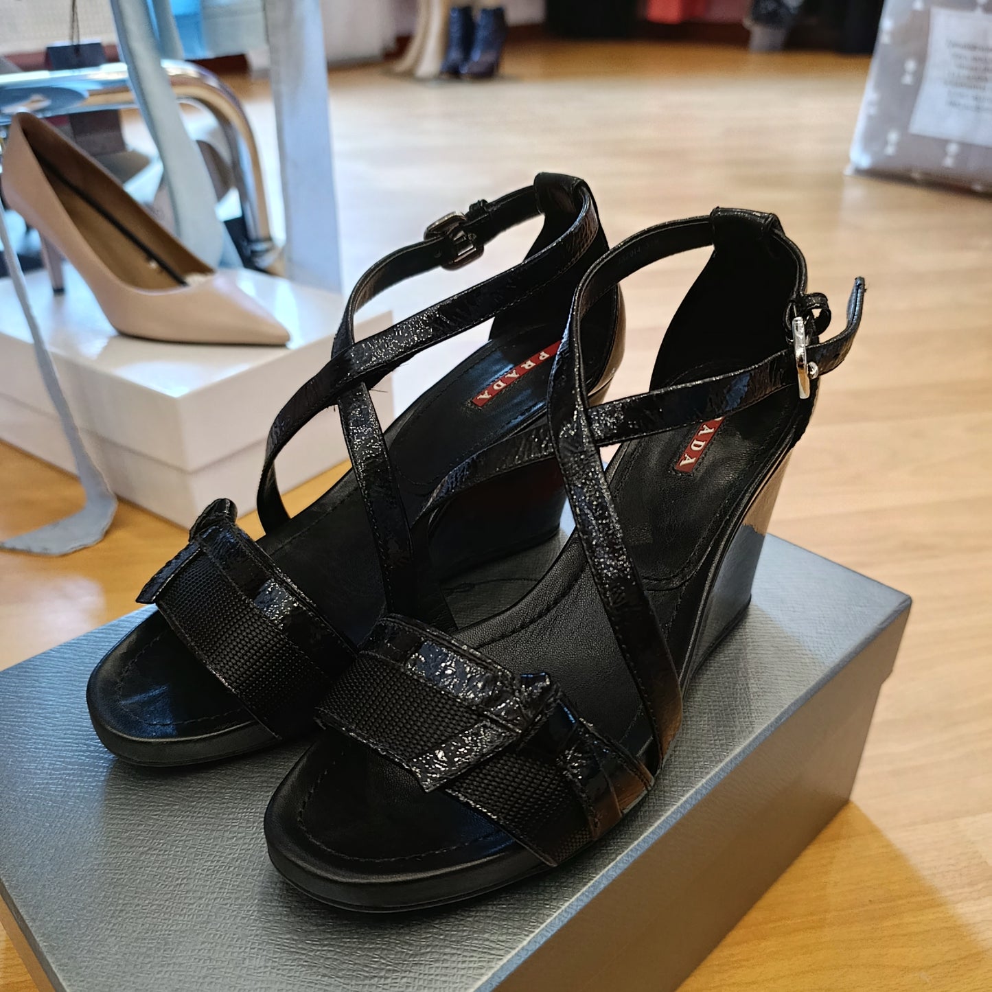 Zeppa Prada nera n*37.5