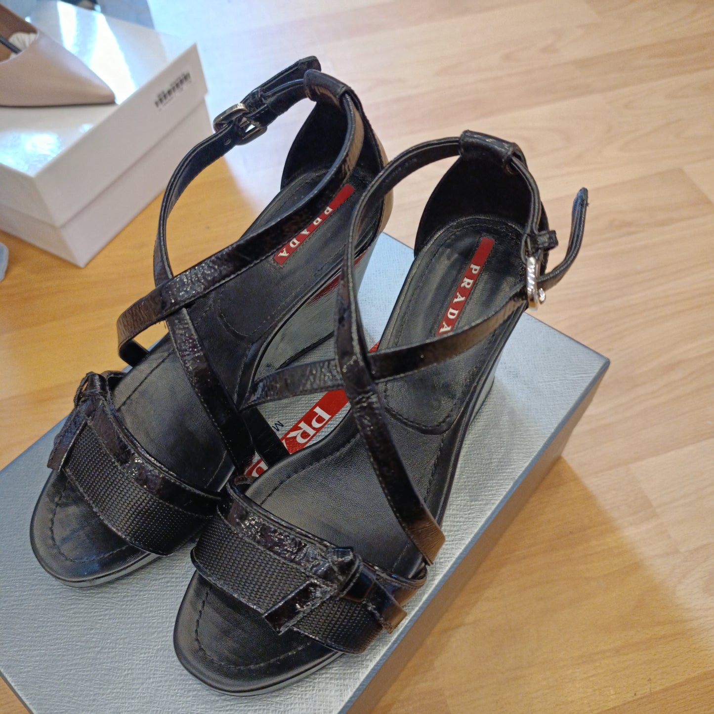 Zeppa Prada nera n*37.5
